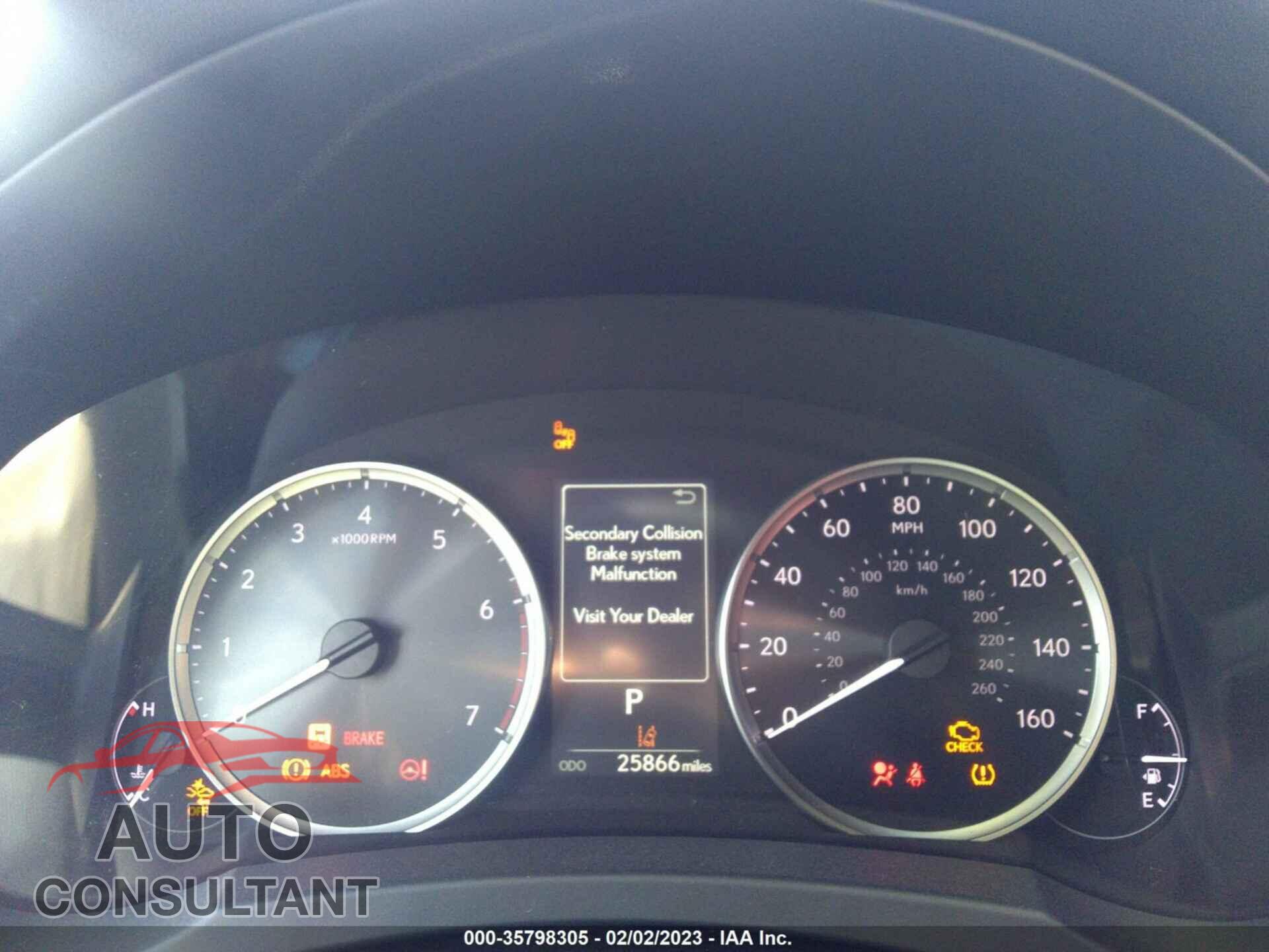 LEXUS IS 2021 - JTHCA1D24M5110116