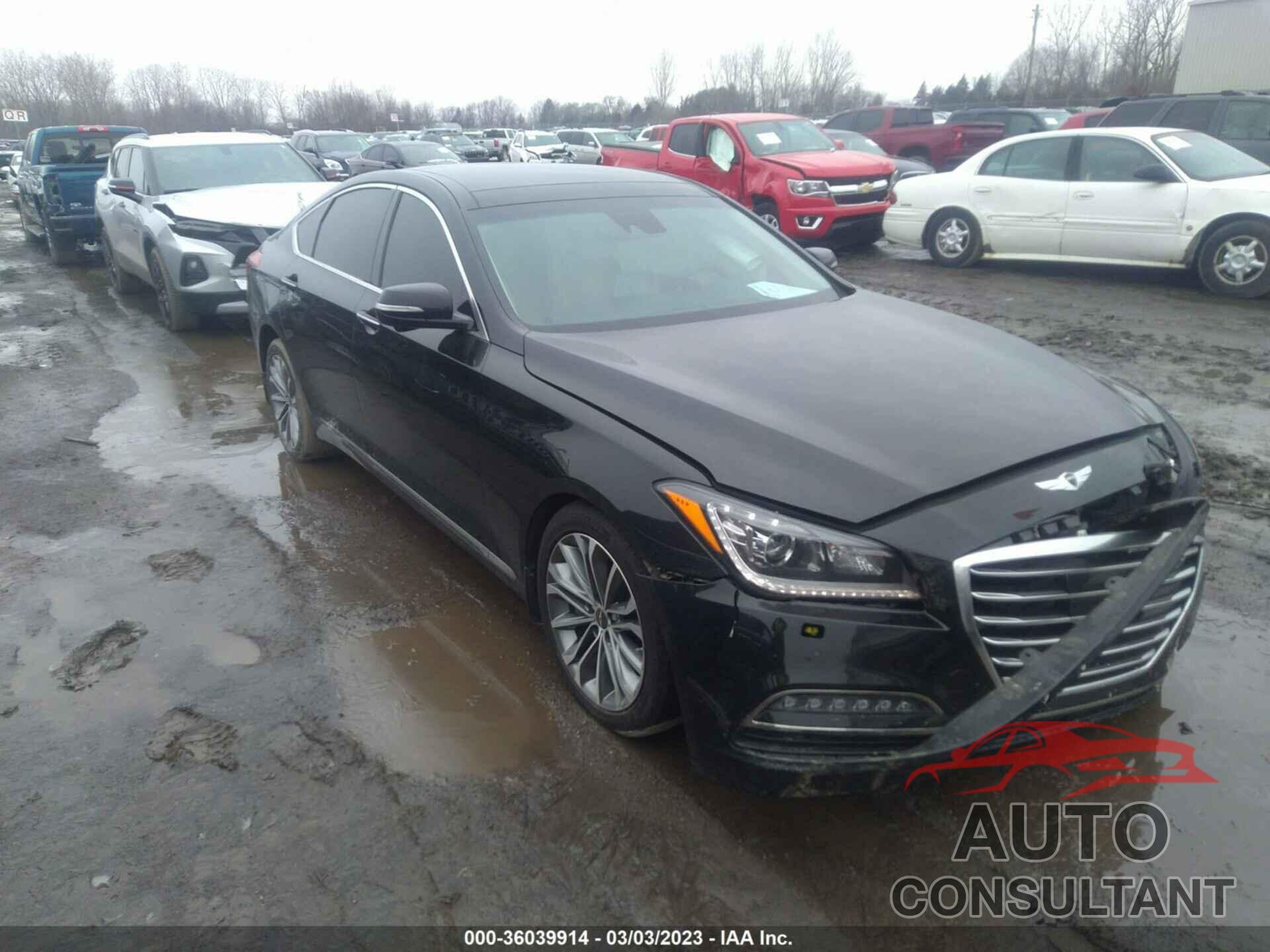 HYUNDAI GENESIS 2016 - KMHGN4JE3GU144156