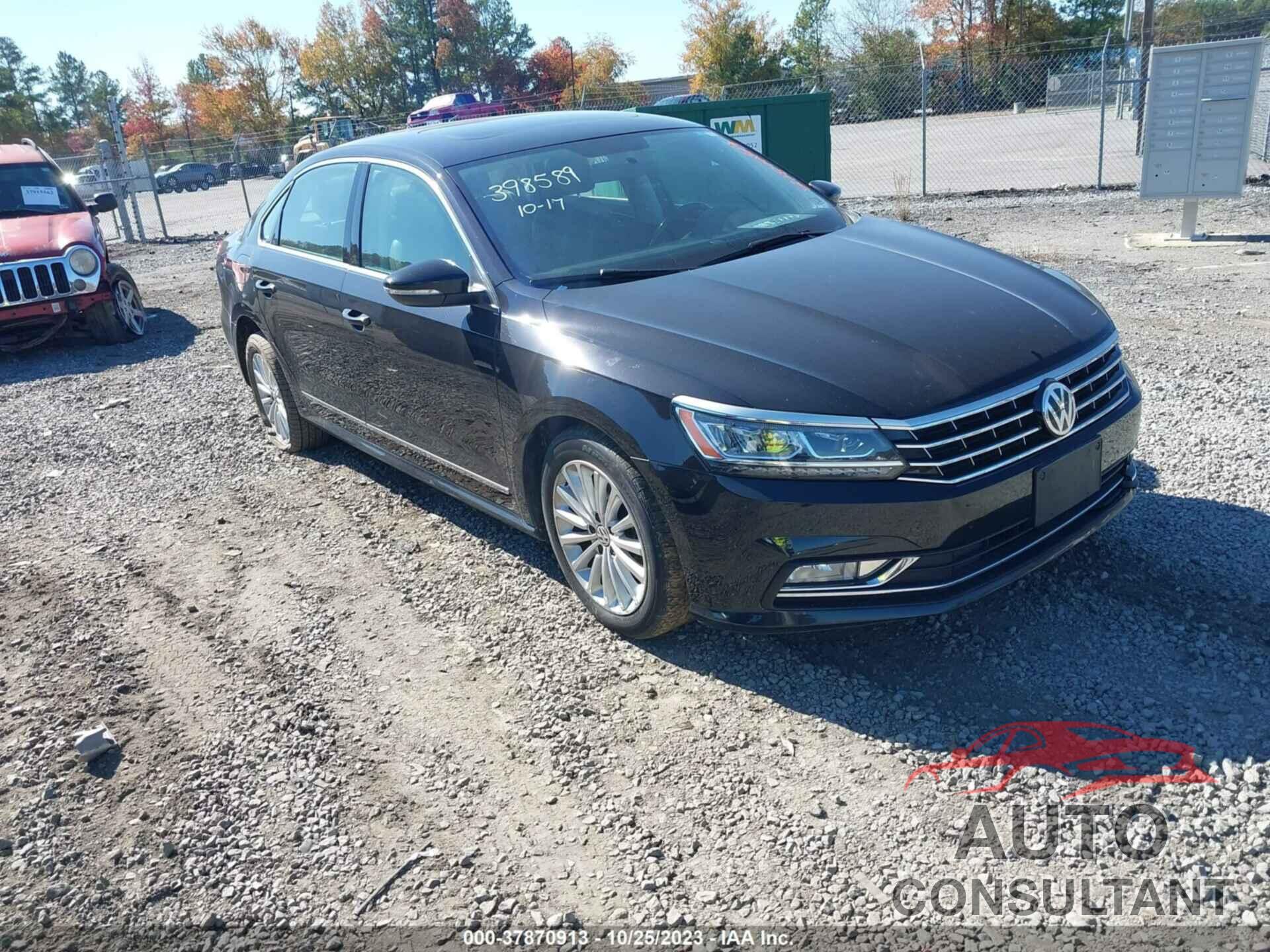 VOLKSWAGEN PASSAT 2017 - 1VWBT7A30HC071983
