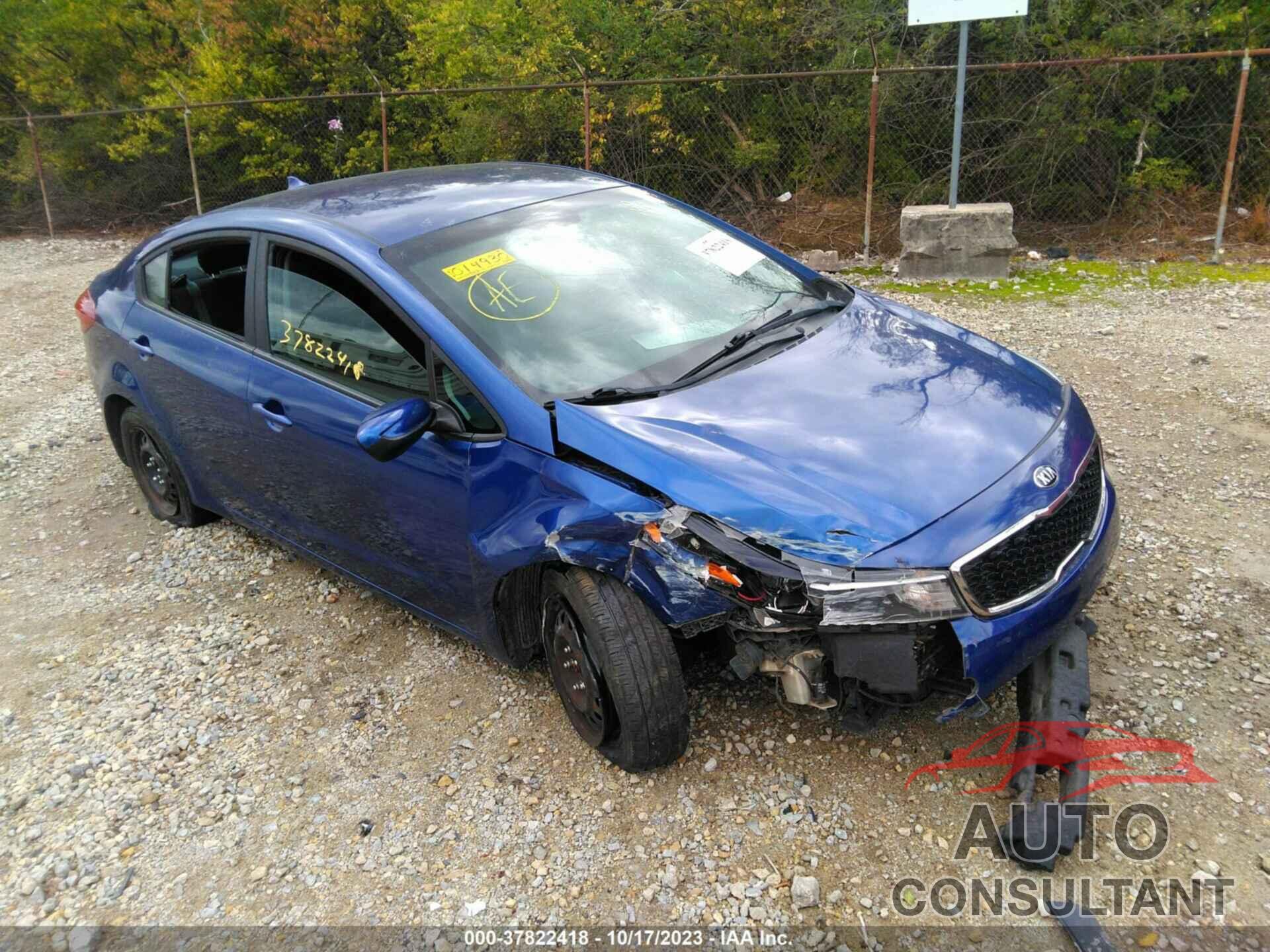 KIA FORTE 2017 - 3KPFK4A70HE014930