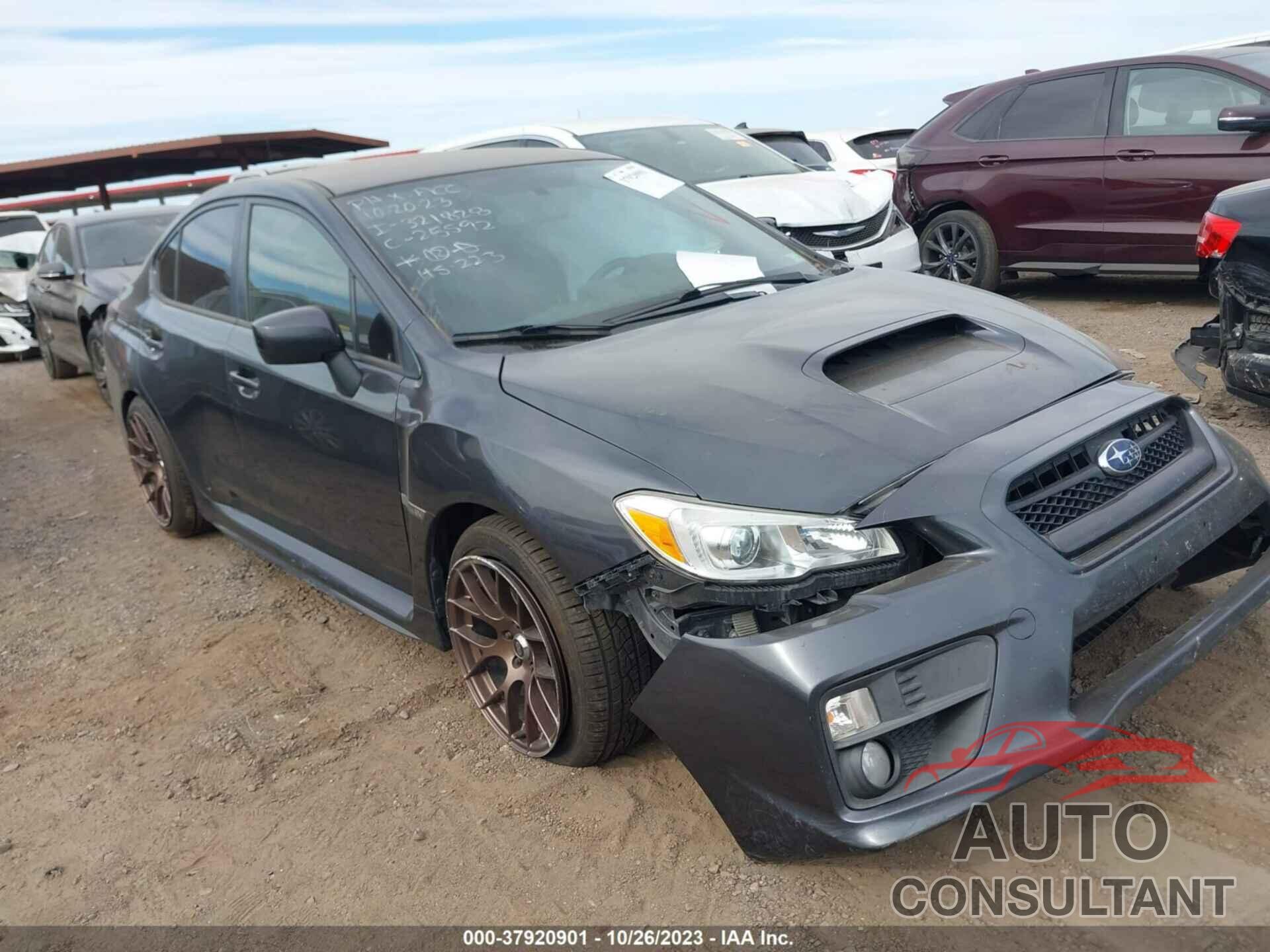 SUBARU WRX 2016 - JF1VA1E65G9805199