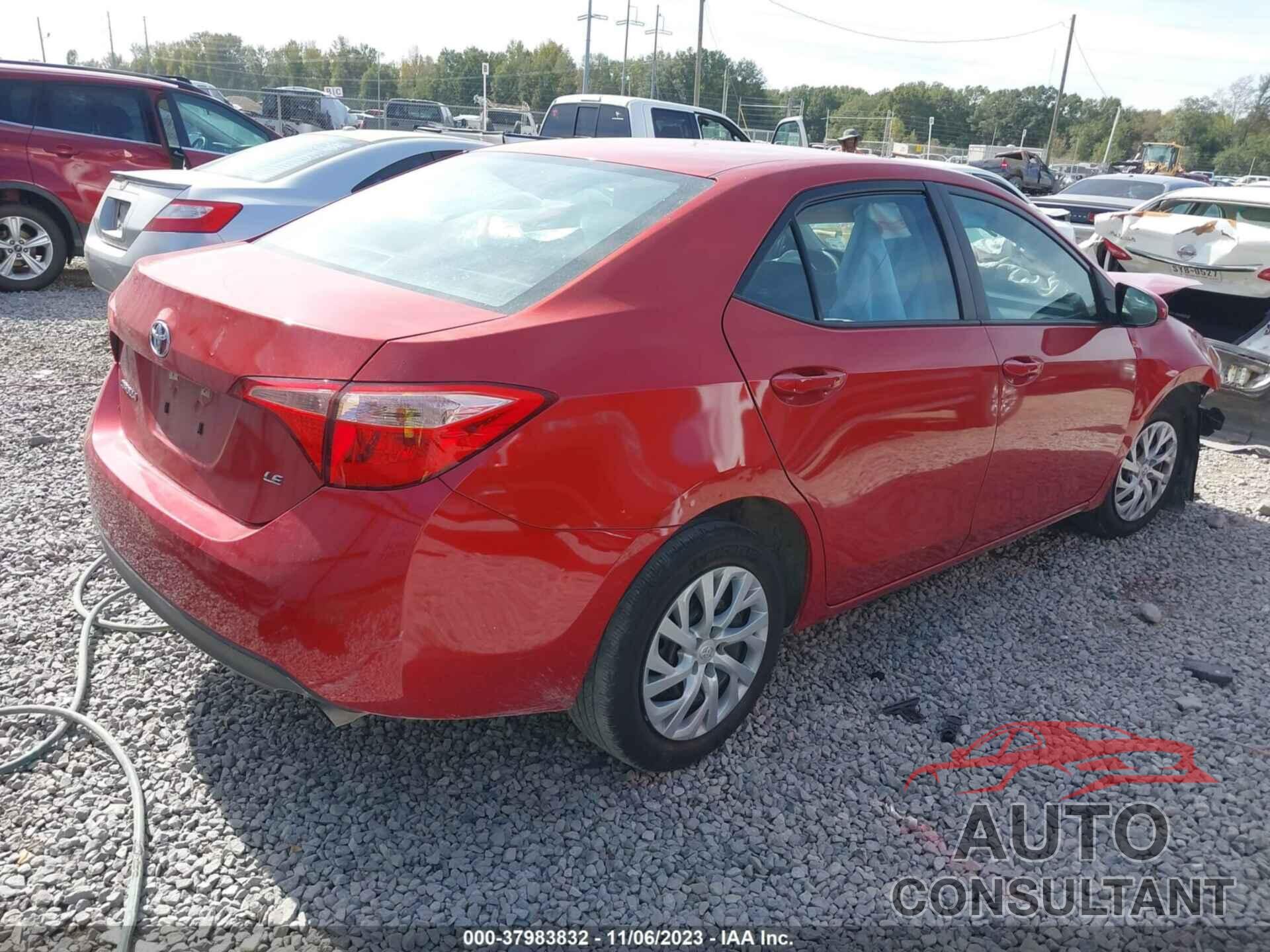 TOYOTA COROLLA 2019 - 5YFBURHE8KP942694