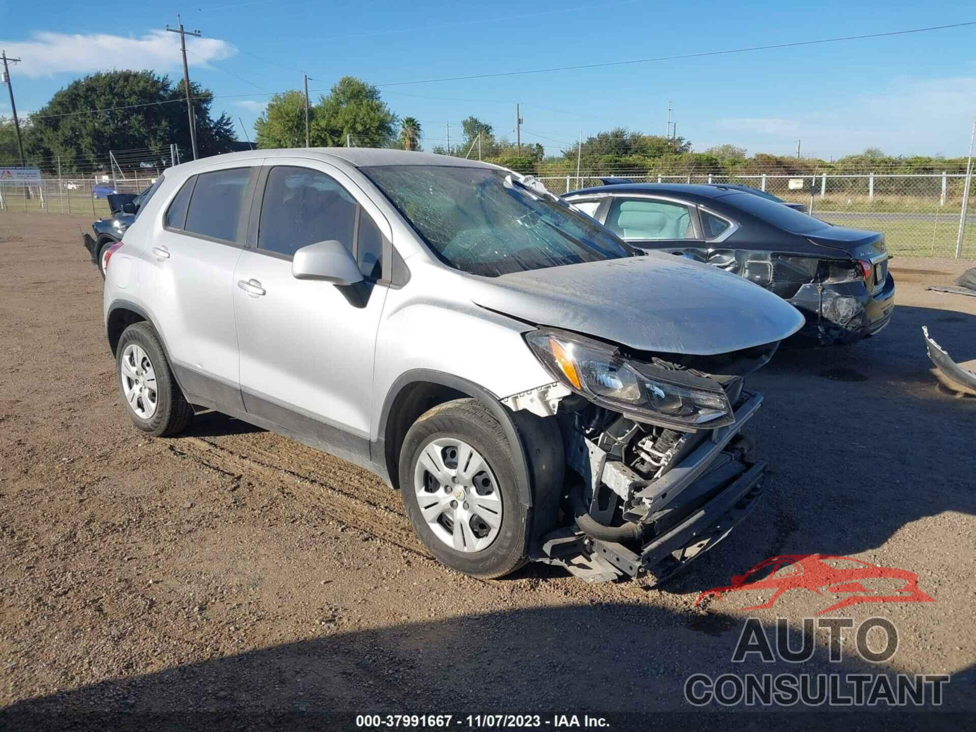 CHEVROLET TRAX 2018 - KL7CJKSB5JB722717