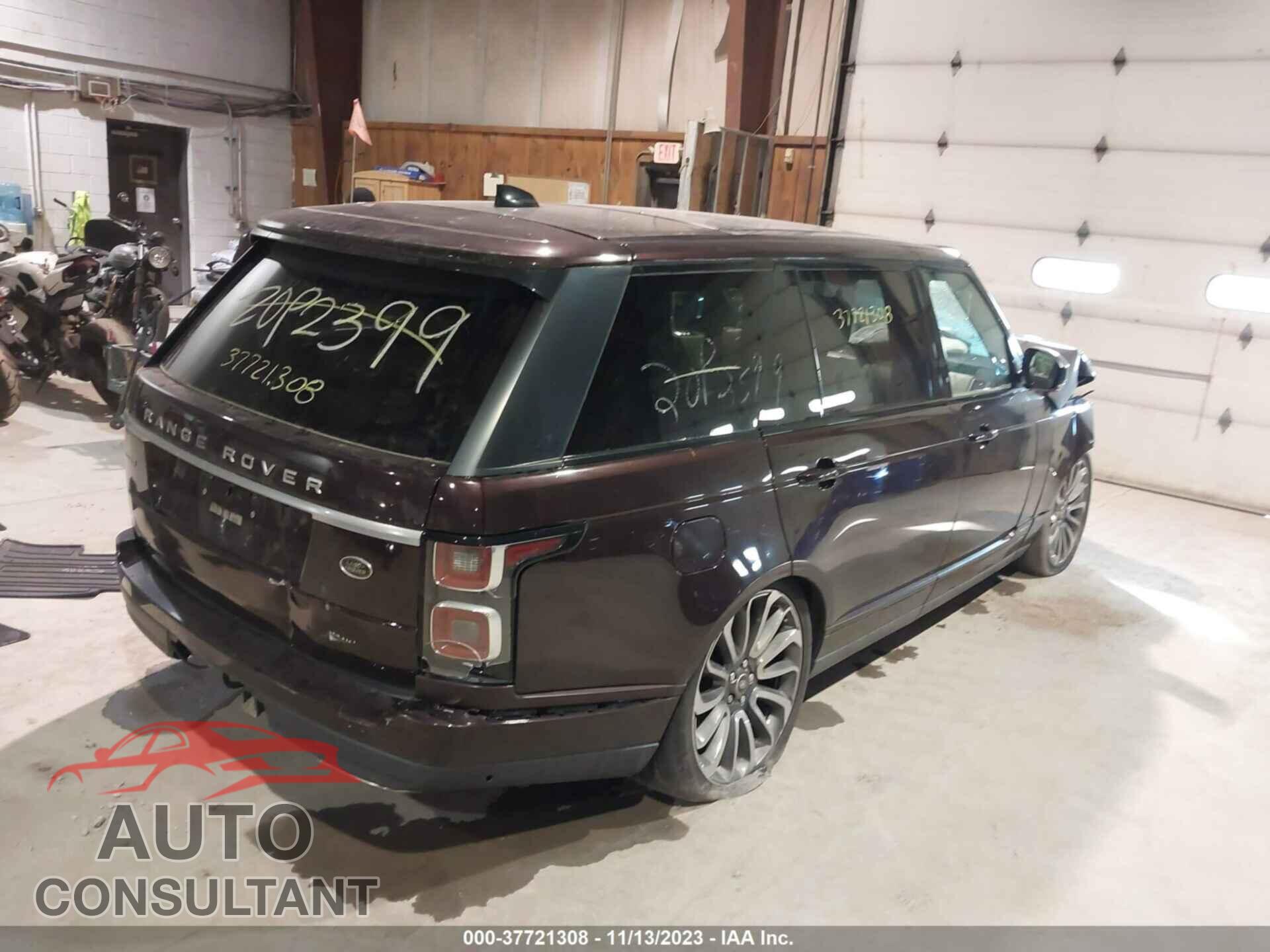 LAND ROVER RANGE ROVER 2018 - SALGS5REXJA384393