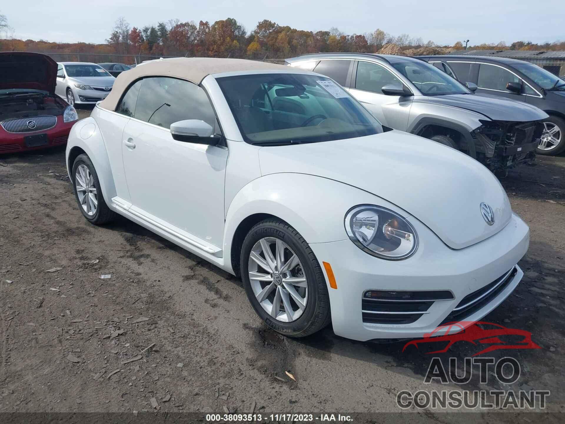 VOLKSWAGEN BEETLE 2018 - 3VW5DAAT6JM517064