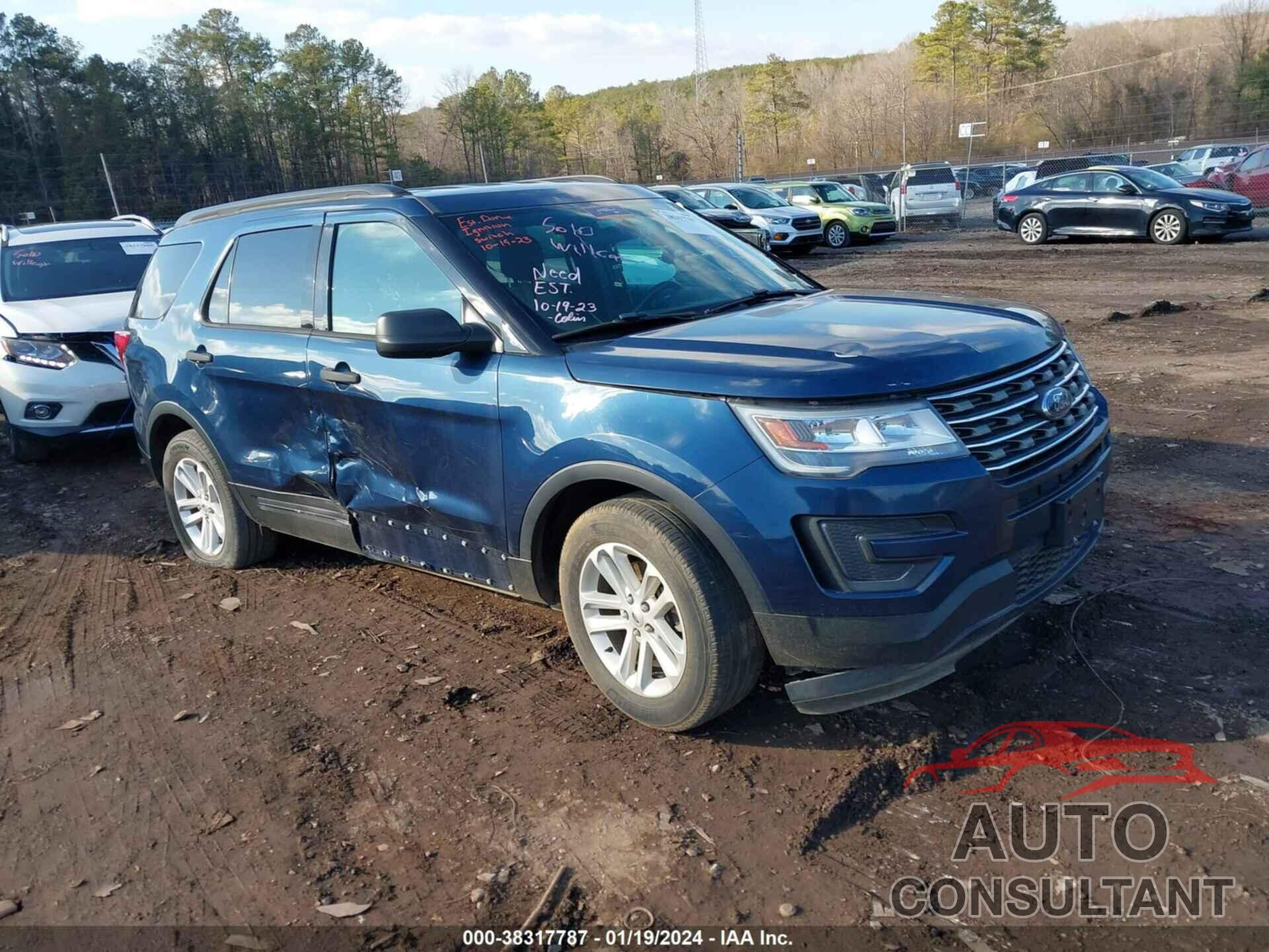 FORD EXPLORER 2017 - 1FM5K7B81HGD44737