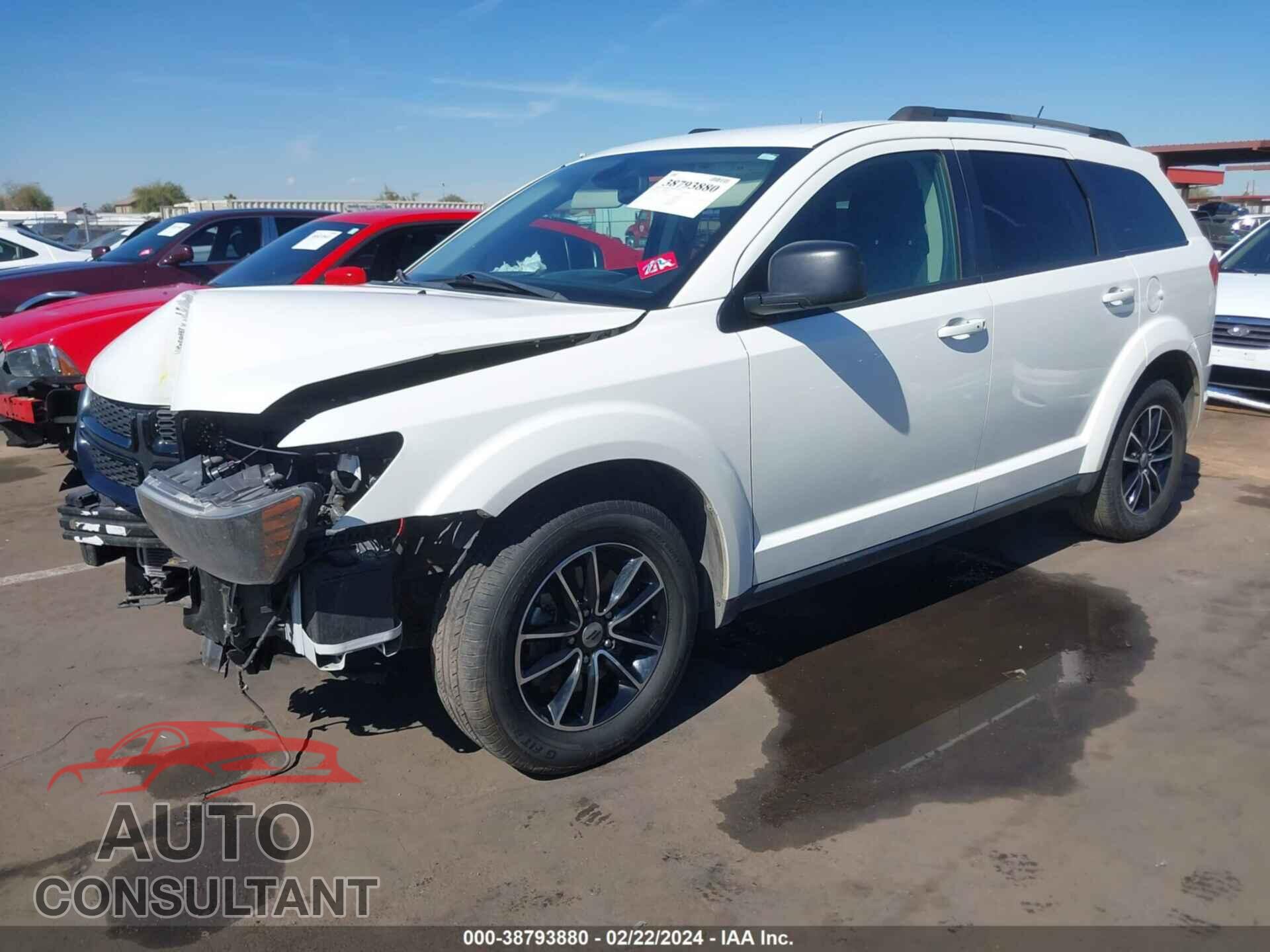 DODGE JOURNEY 2018 - 3C4PDCAB5JT443768
