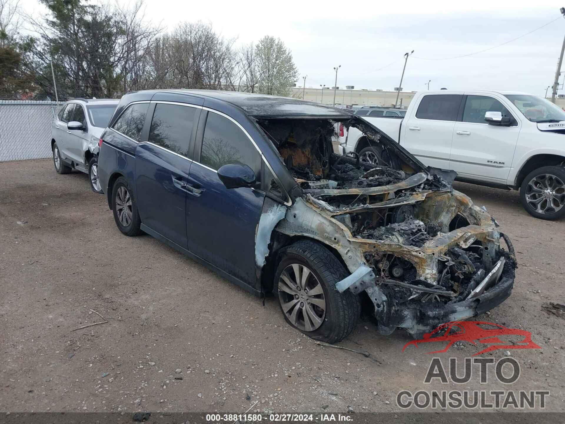 HONDA ODYSSEY 2016 - 5FNRL5H38GB009762