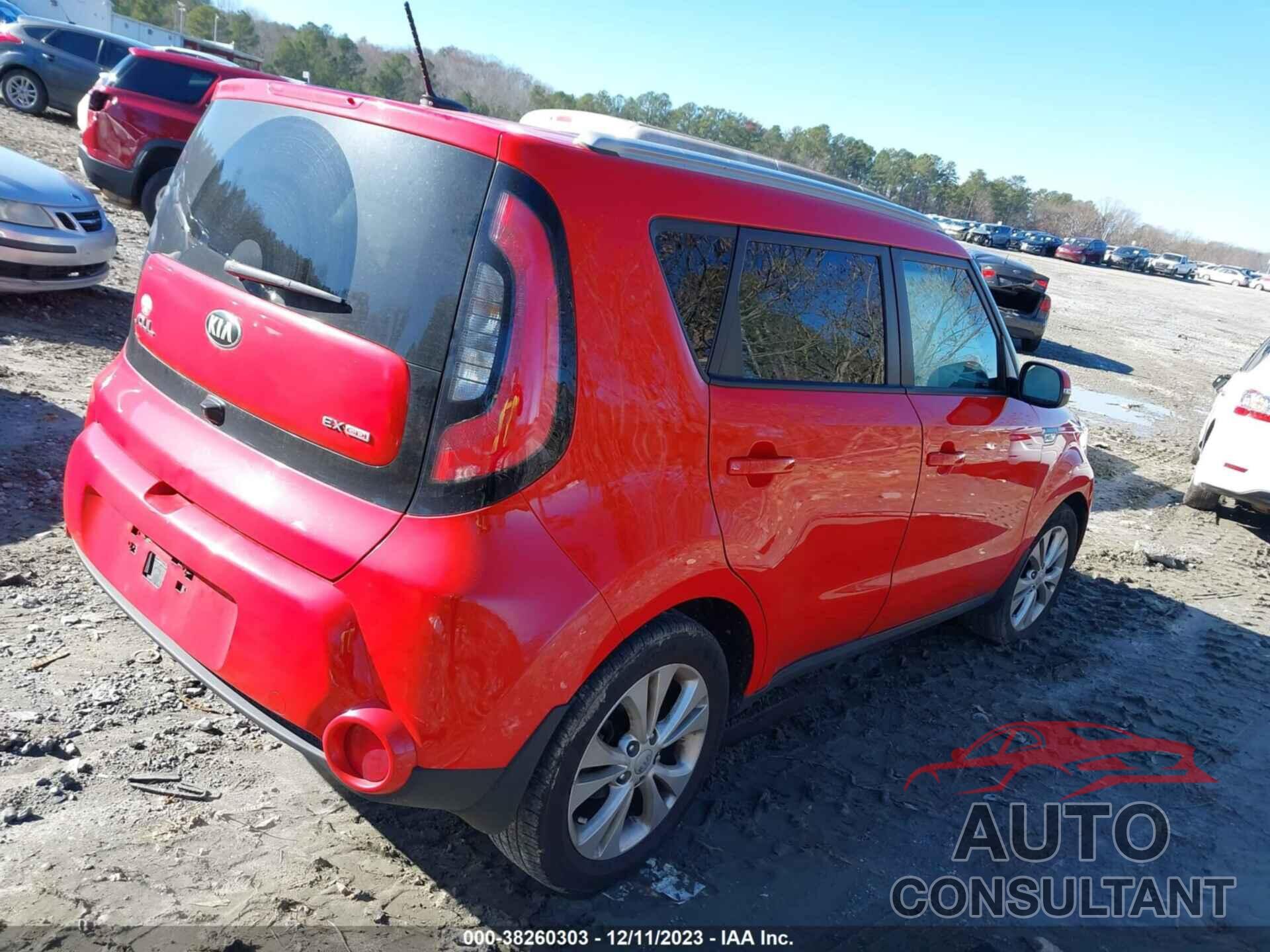 KIA SOUL 2016 - KNDJP3A58G7831579