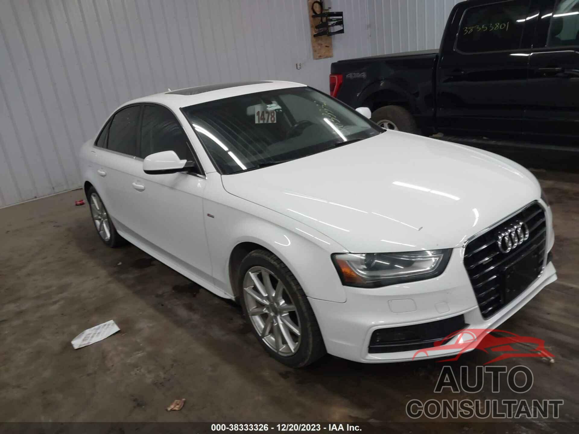 AUDI A4 2016 - WAUBFAFLXGN011788