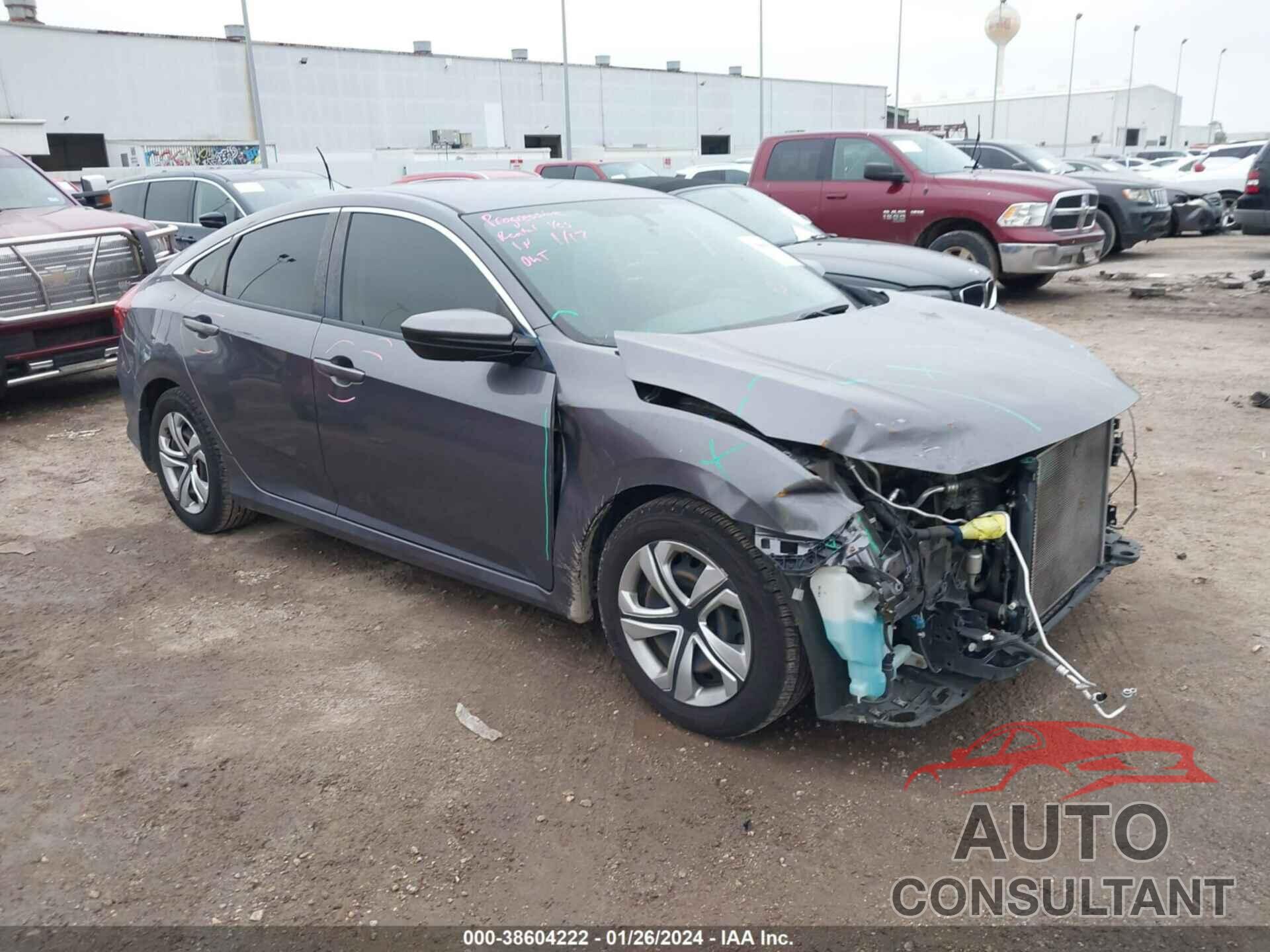 HONDA CIVIC 2016 - 19XFC2F59GE228273