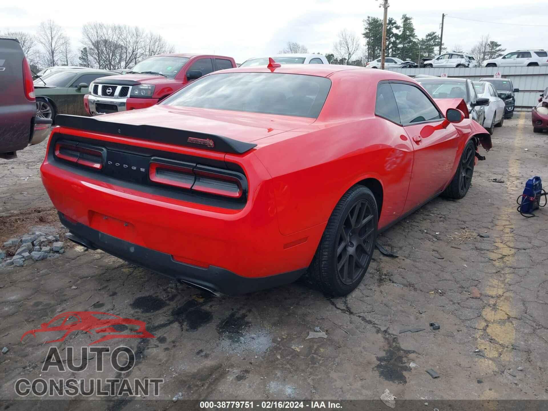 DODGE CHALLENGER 2019 - 2C3CDZFJ3KH552181
