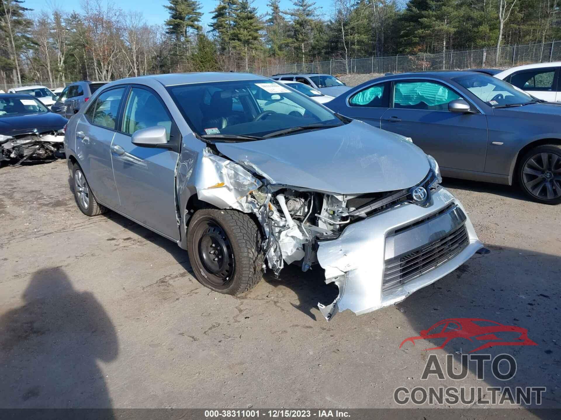 TOYOTA COROLLA 2016 - 2T1BURHE0GC729147
