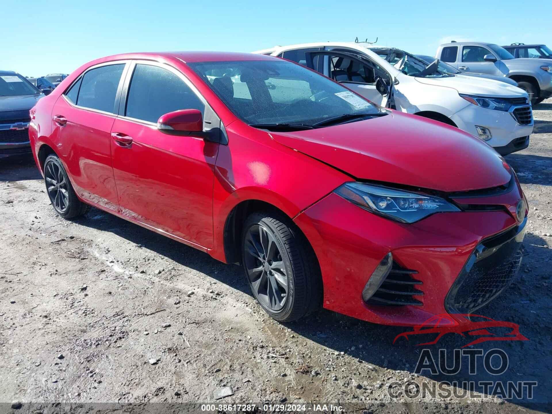 TOYOTA COROLLA 2019 - 5YFBURHE9KP865155