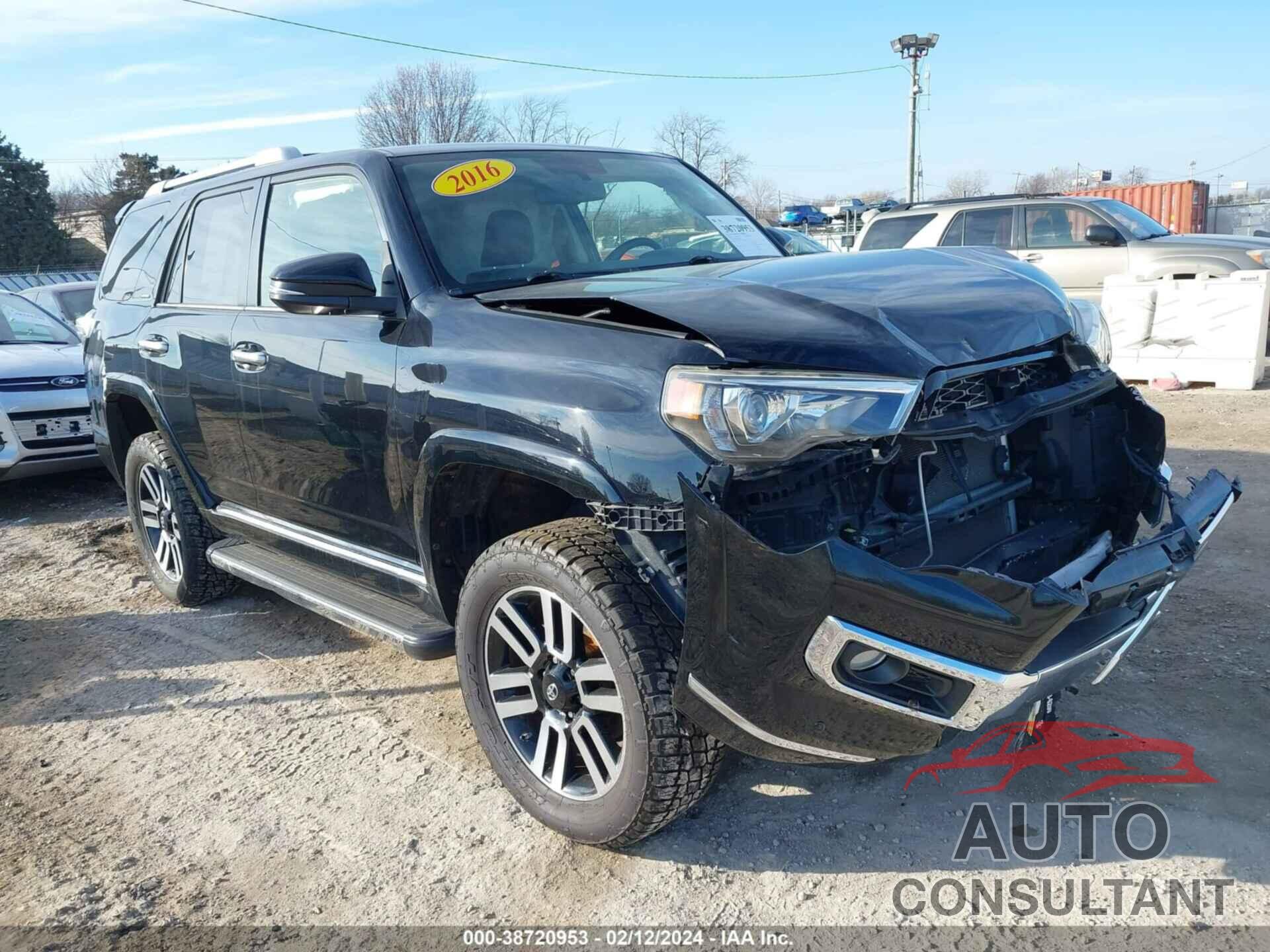 TOYOTA 4RUNNER 2016 - JTEBU5JRXG5335041