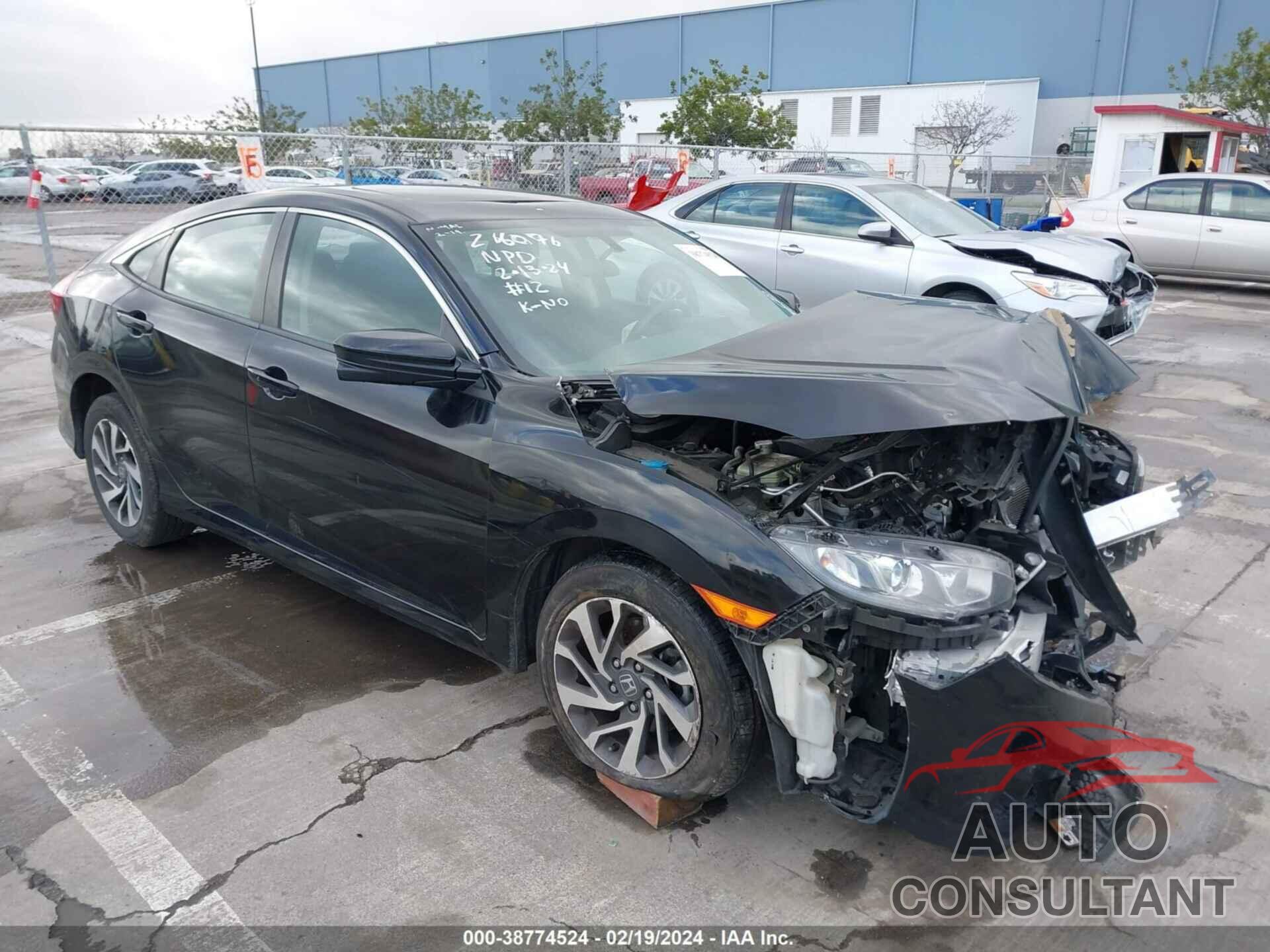 HONDA CIVIC 2017 - 2HGFC2F77HH534350