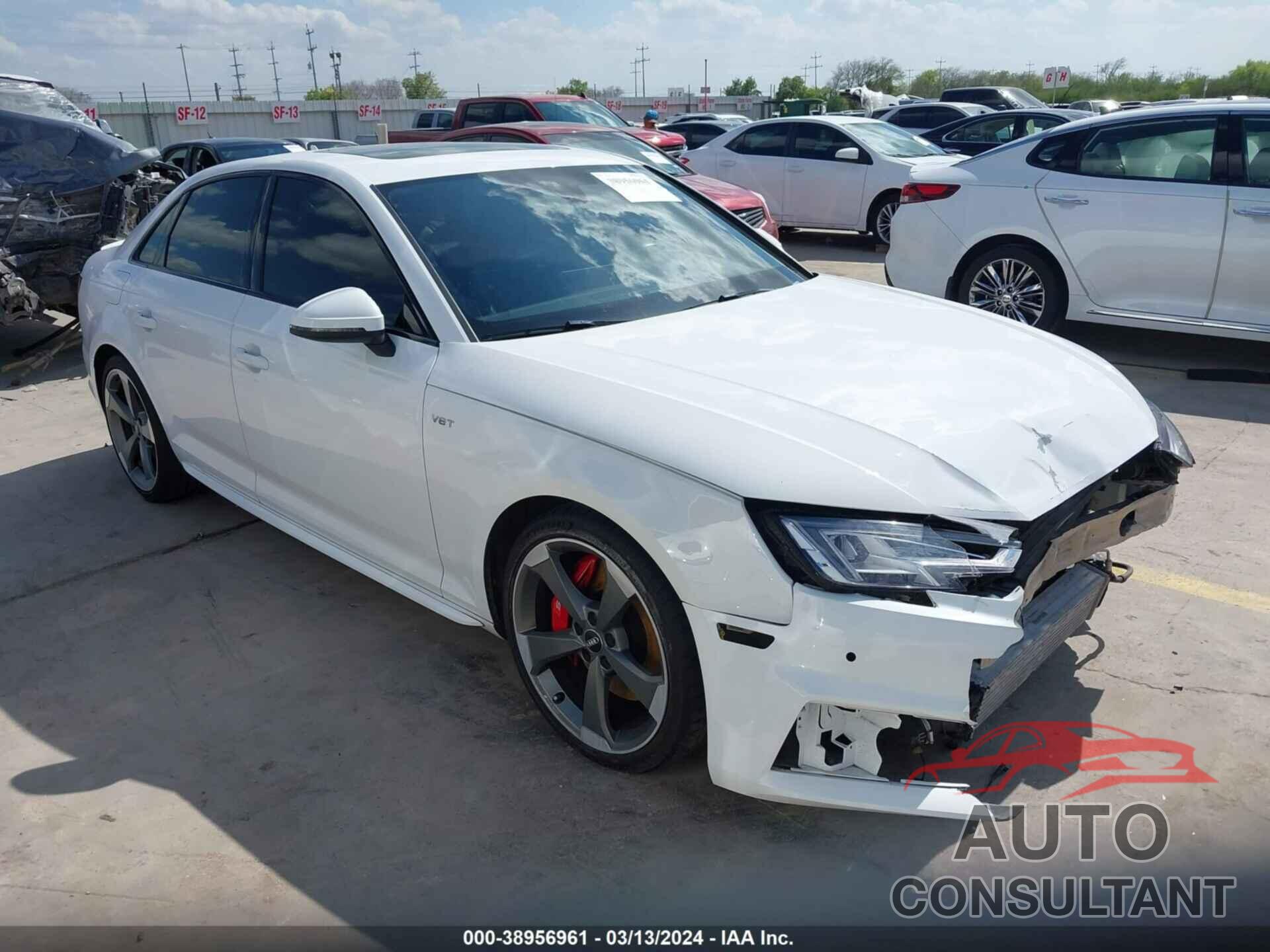 AUDI S4 2018 - WAUB4AF46JA006360