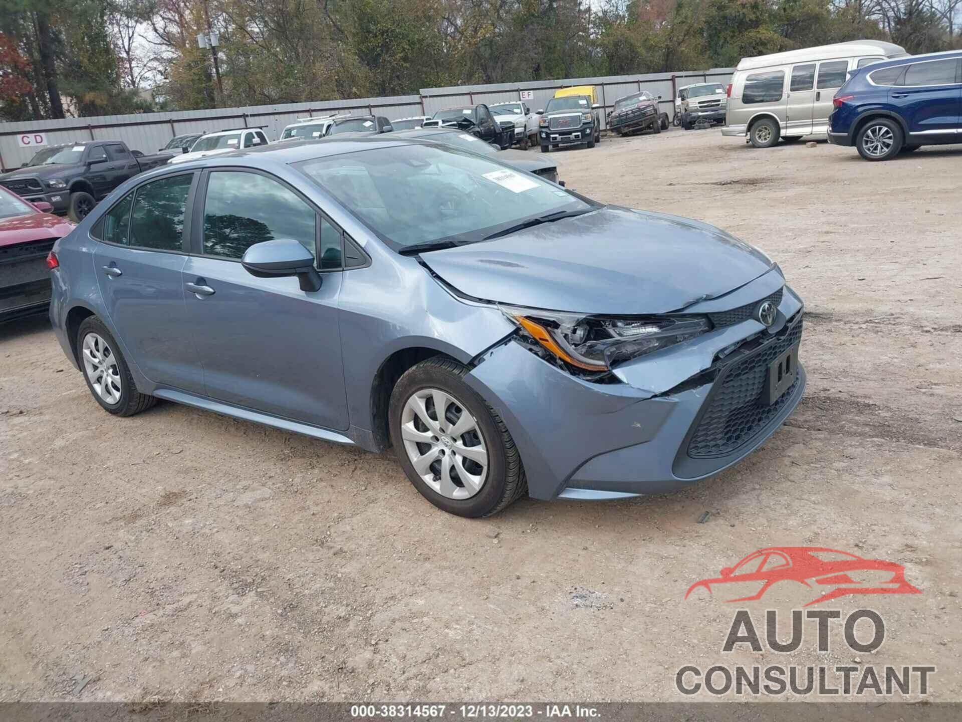 TOYOTA COROLLA 2022 - 5YFEPMAEXNP367326