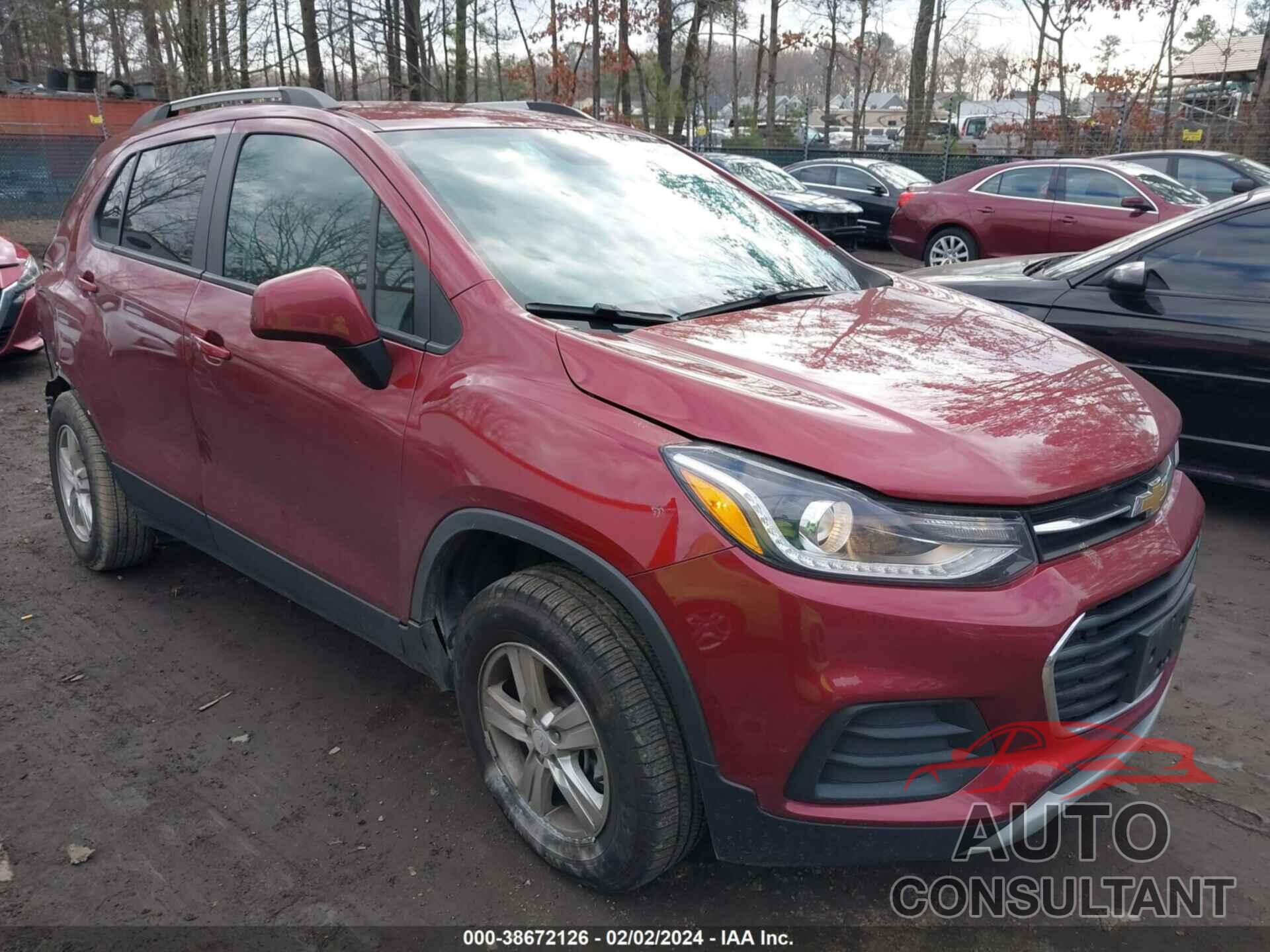 CHEVROLET TRAX 2021 - KL7CJPSM8MB364399