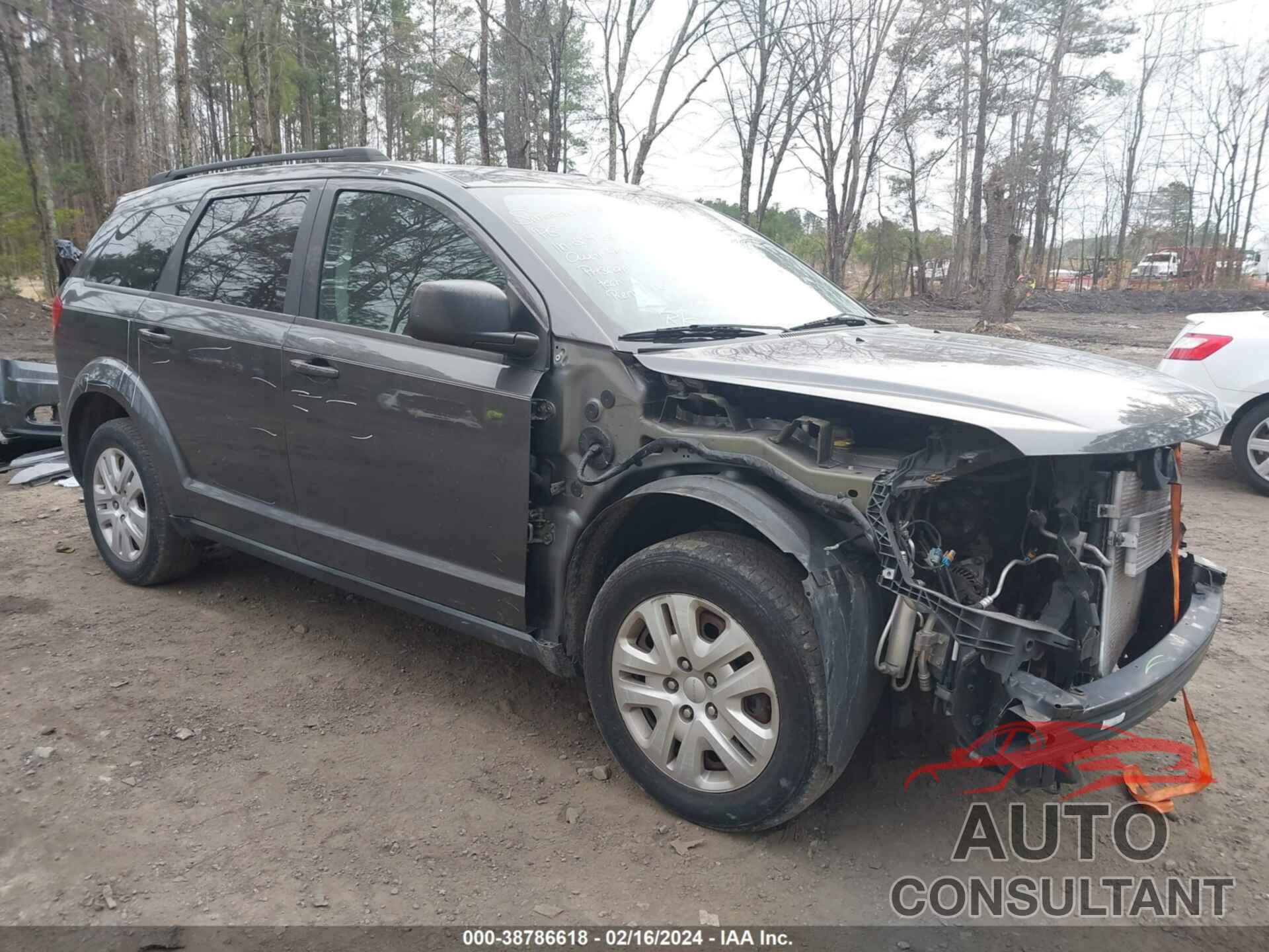 DODGE JOURNEY 2017 - 3C4PDCAB8HT504928