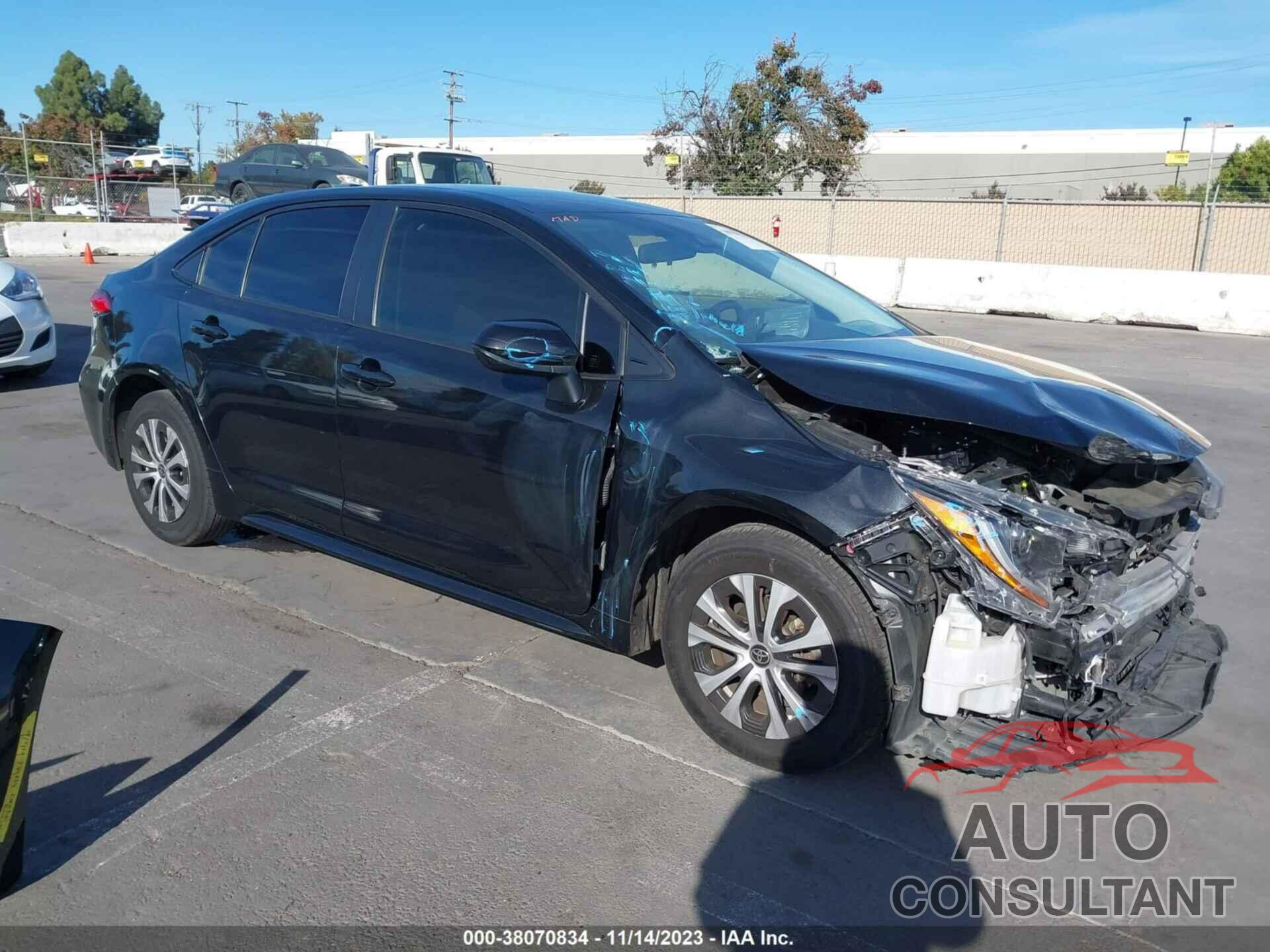 TOYOTA COROLLA 2022 - JTDEAMDE8NJ044359