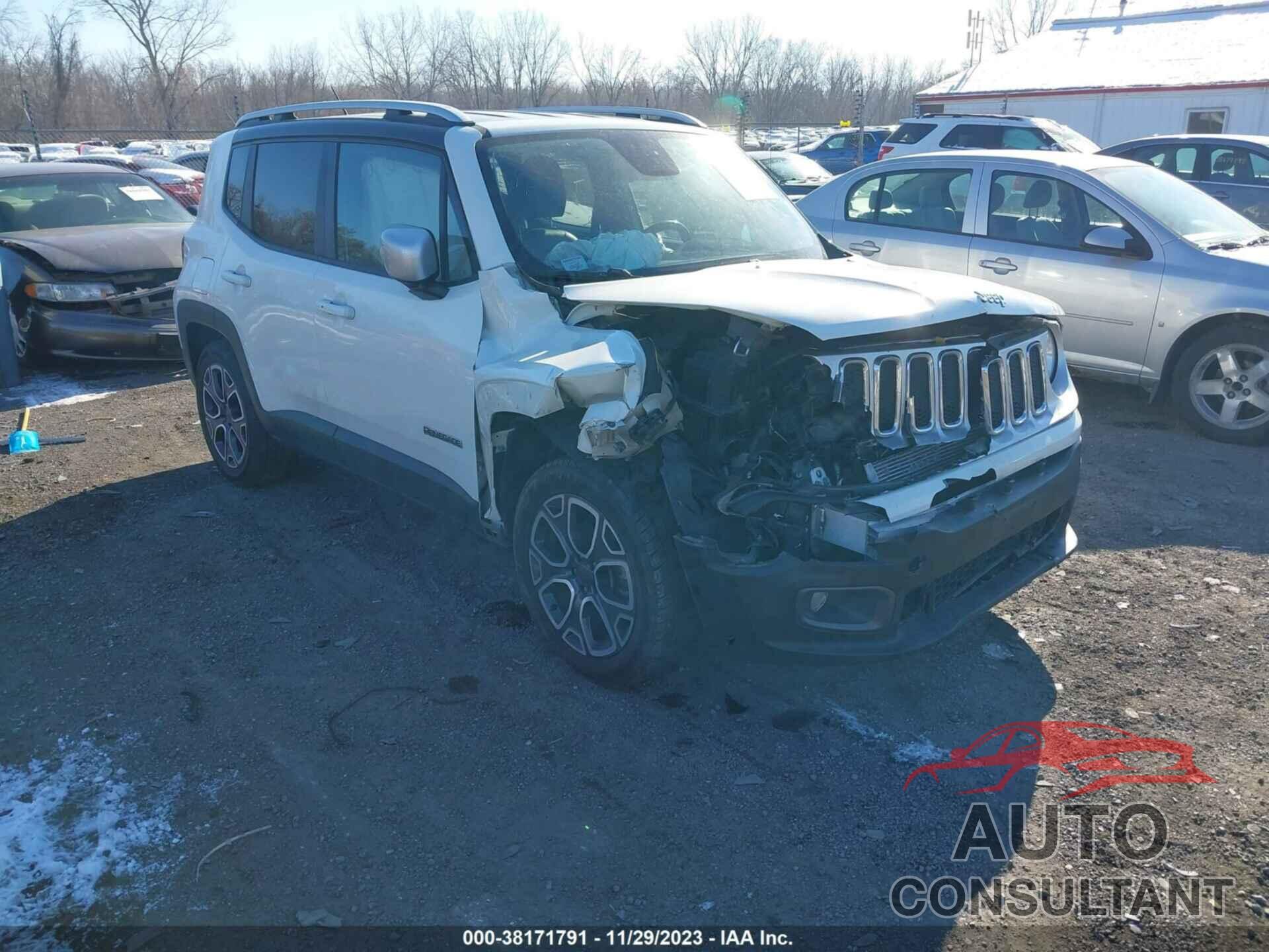 JEEP RENEGADE 2017 - ZACCJADB8HPF10128