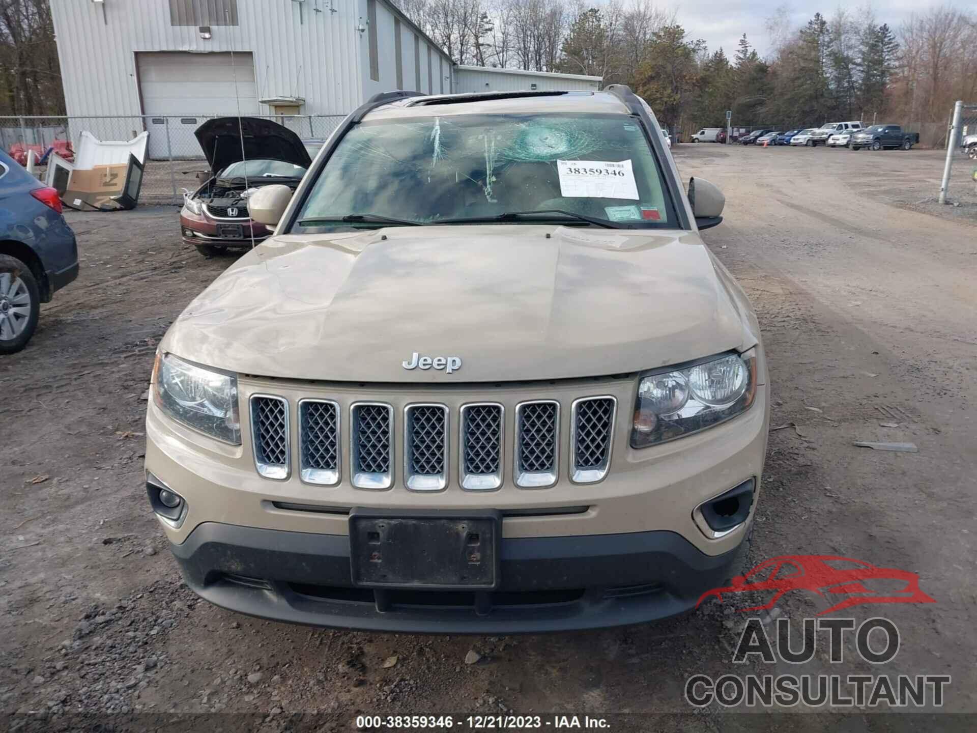 JEEP COMPASS 2017 - 1C4NJDEB5HD168273