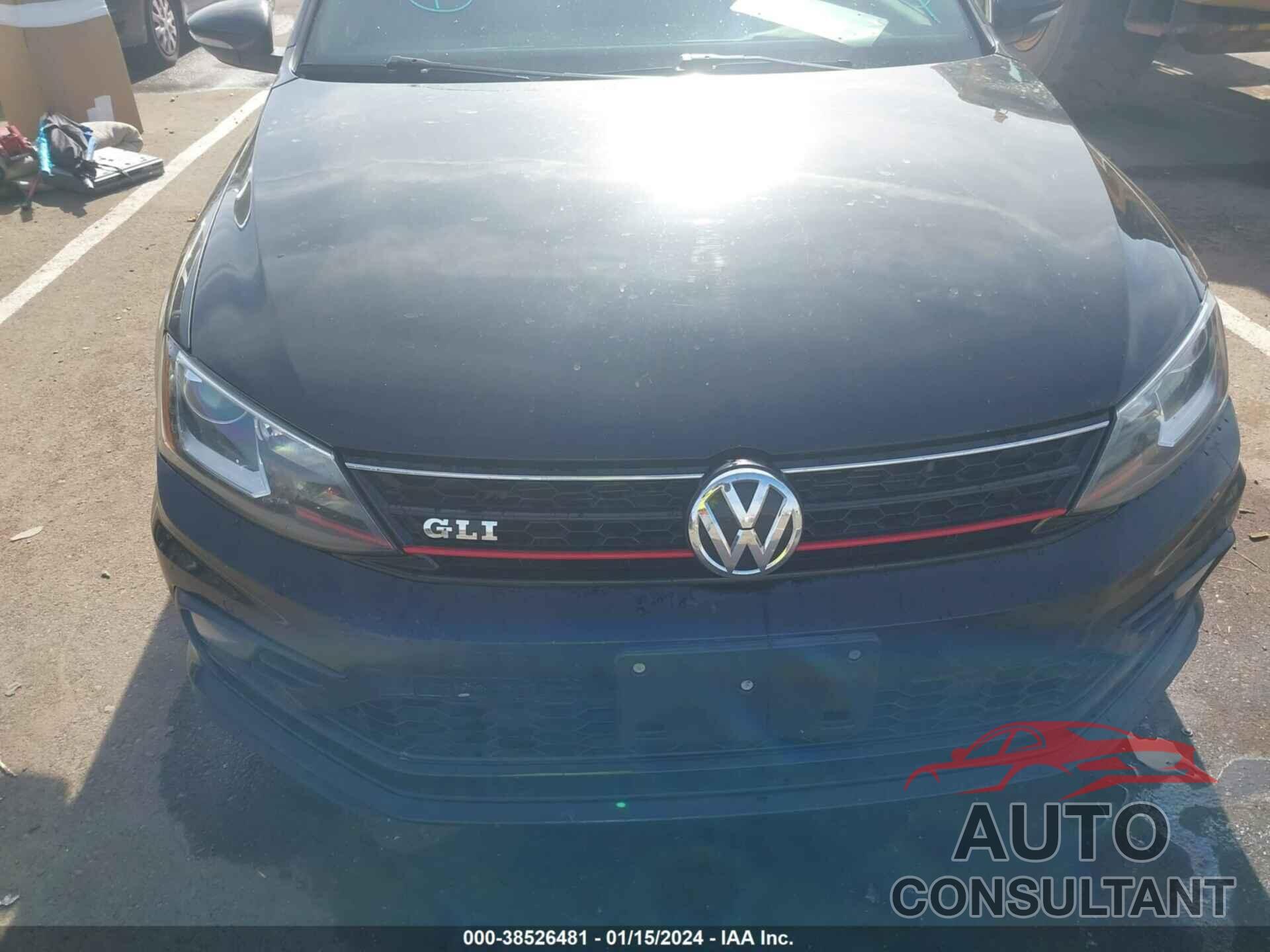 VOLKSWAGEN JETTA 2016 - 3VW4S7AJXGM400650