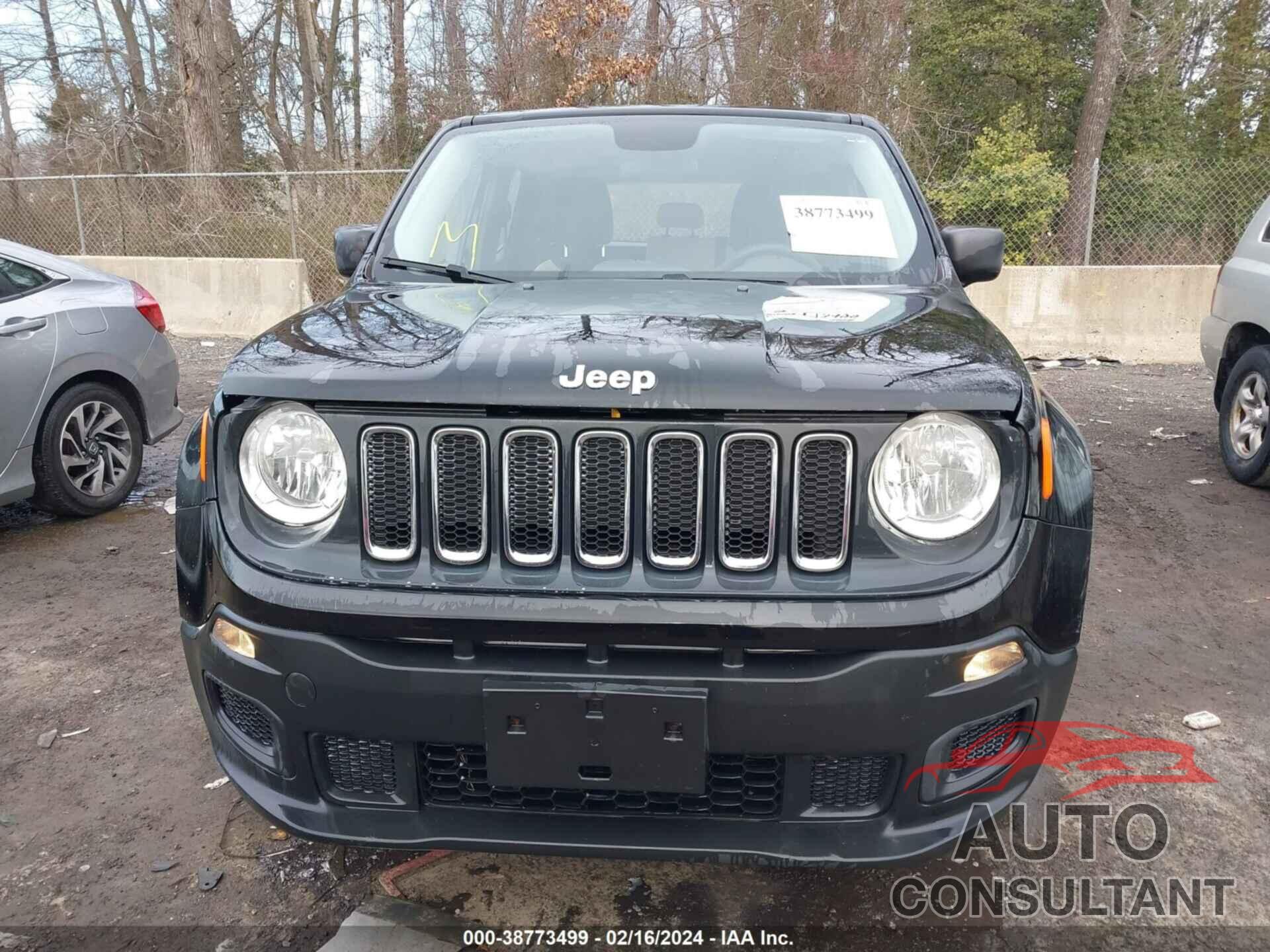 JEEP RENEGADE 2016 - ZACCJBAT6GPD10740