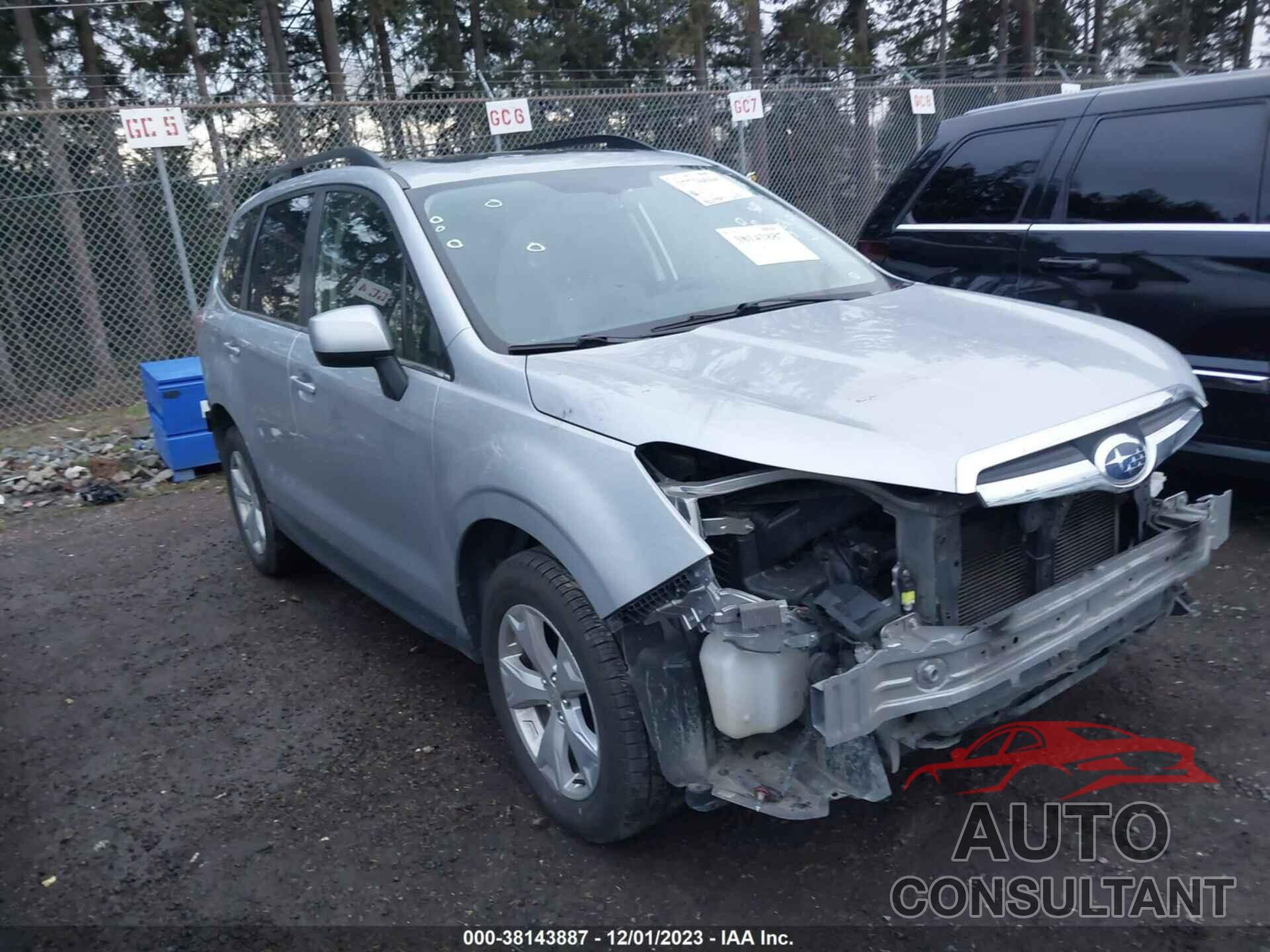 SUBARU FORESTER 2015 - JF2SJAHC9FH551212
