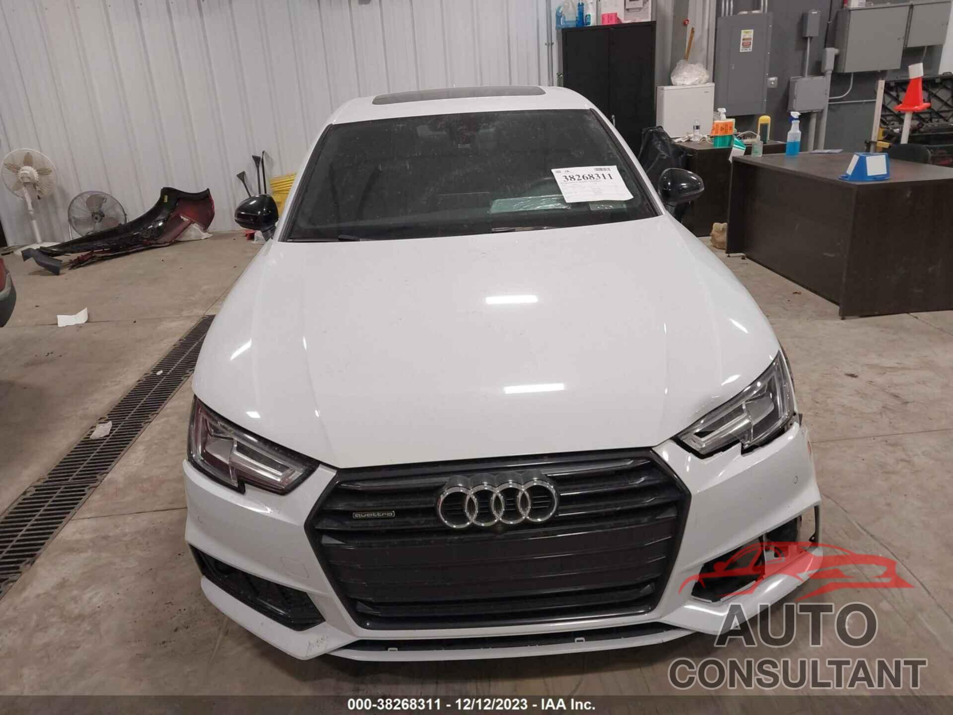 AUDI A4 2018 - WAUFNAF43JA202903