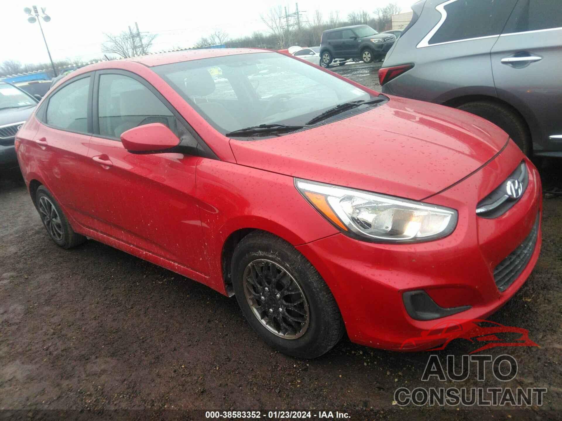 HYUNDAI ACCENT 2016 - KMHCT4AE6GU953462