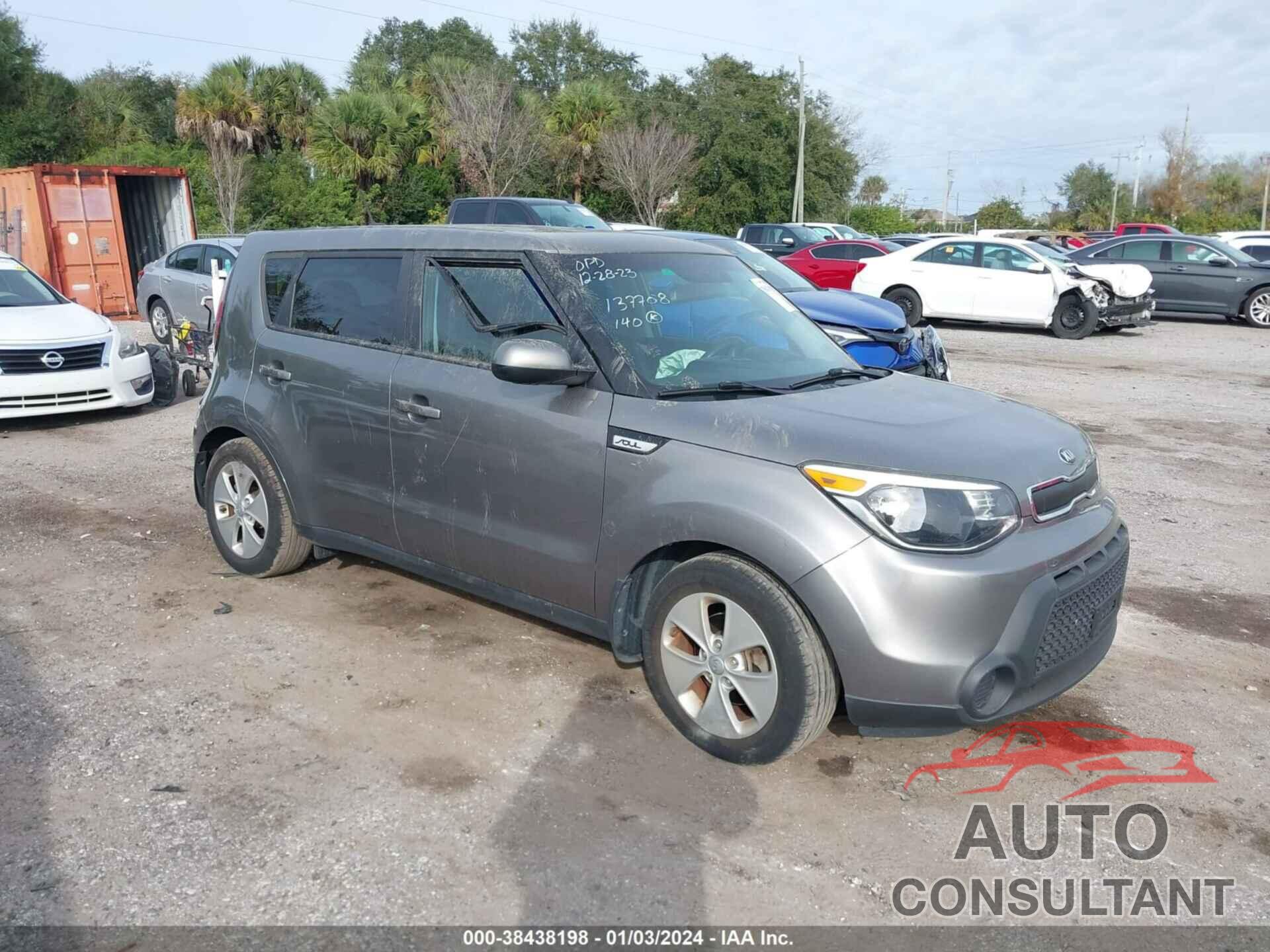 KIA SOUL 2016 - KNDJN2A27G7361471