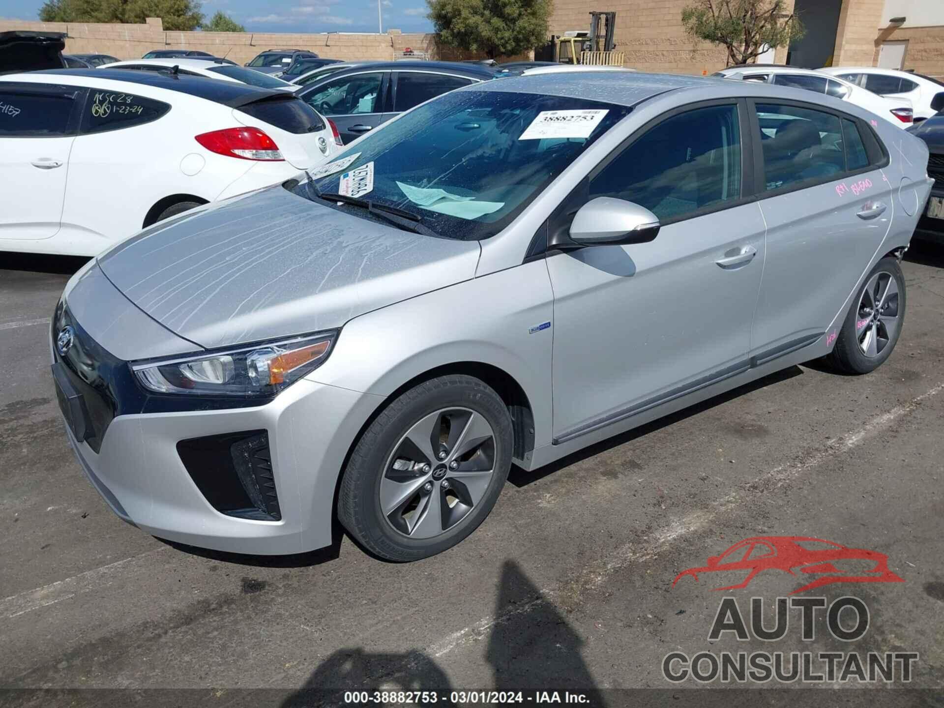 HYUNDAI IONIQ ELECTRIC 2019 - KMHC75LH1KU035984