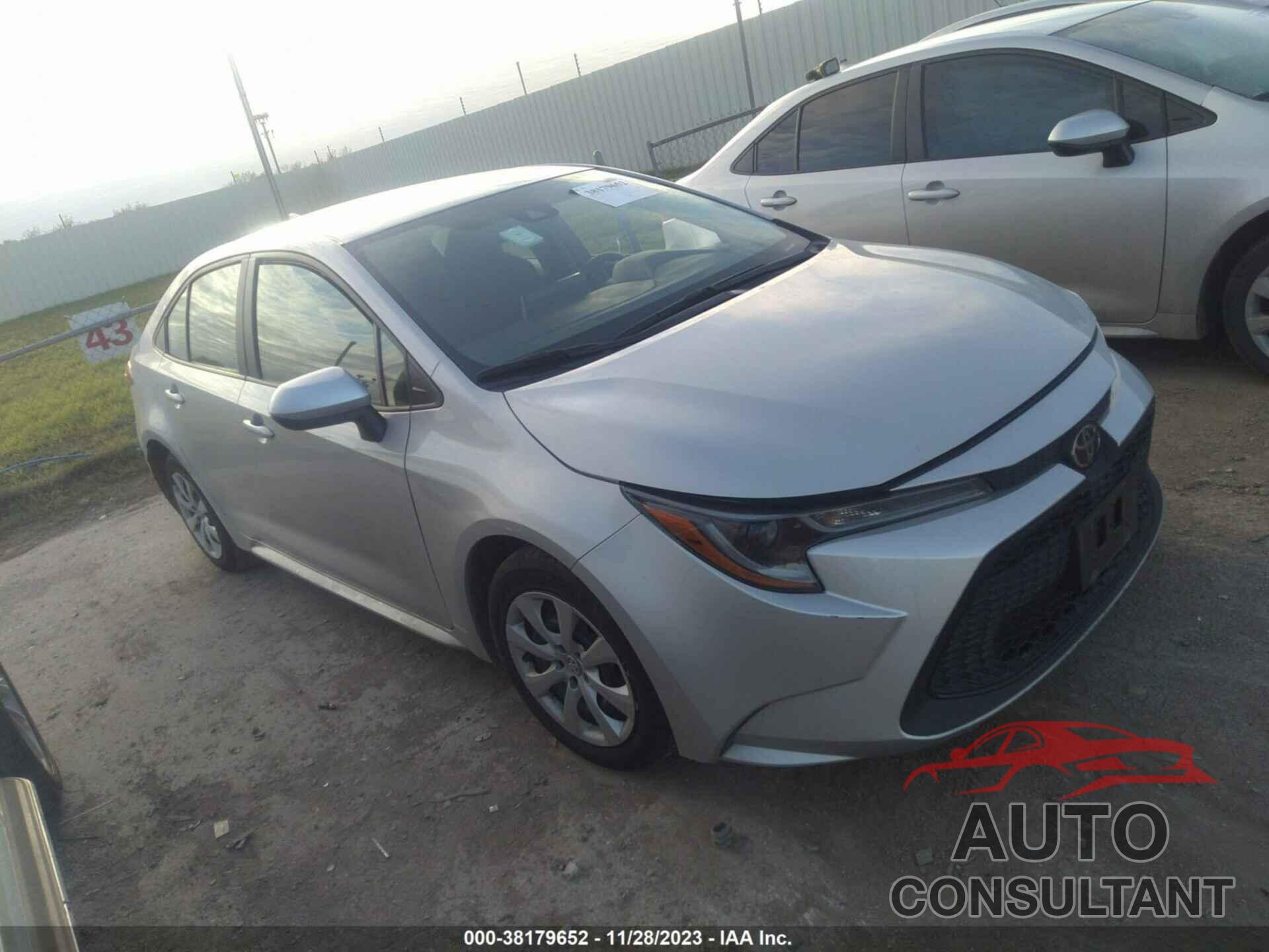 TOYOTA COROLLA 2021 - 5YFEPMAE3MP243574
