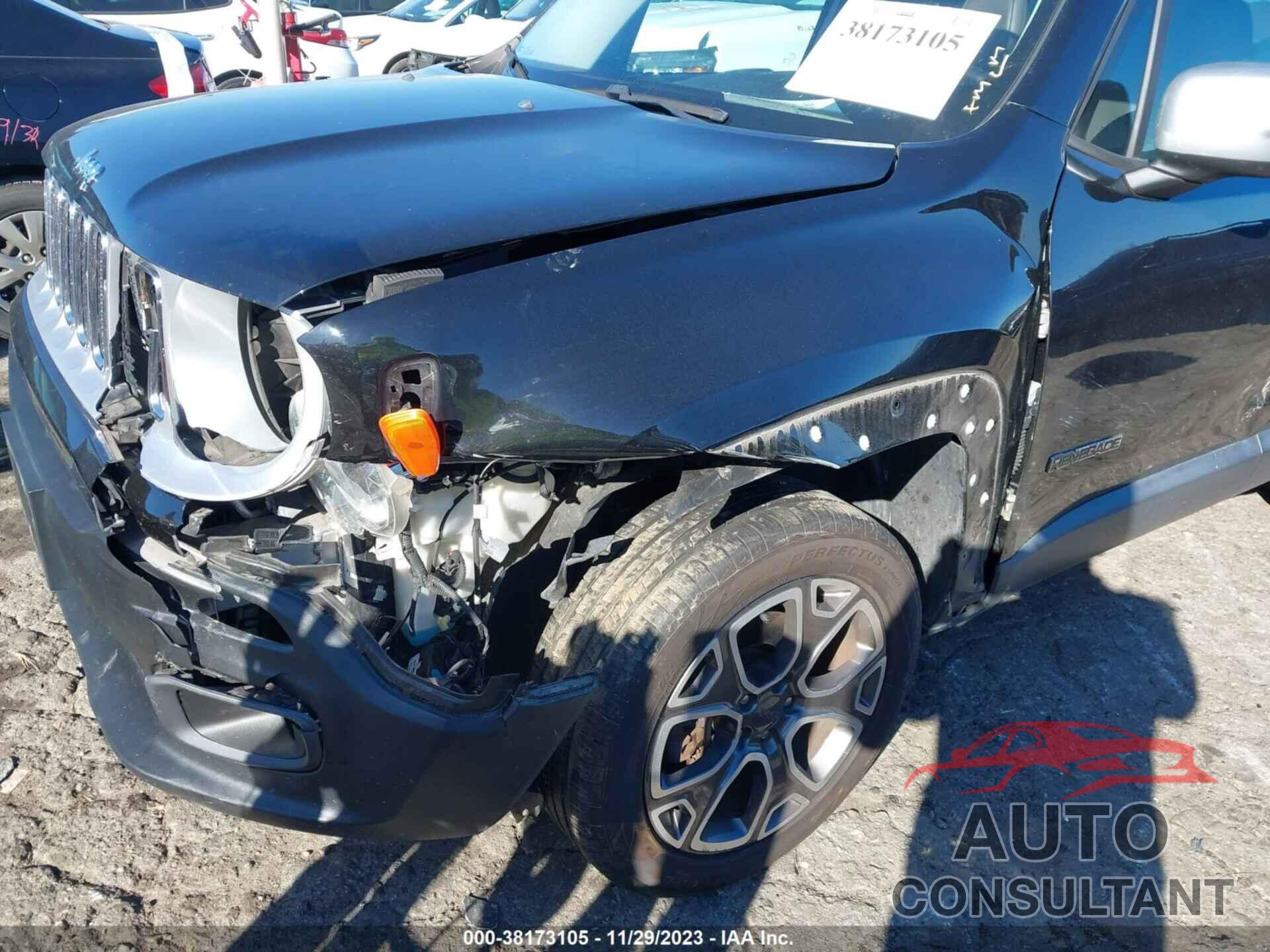 JEEP RENEGADE 2016 - ZACCJBDT3GPD10660