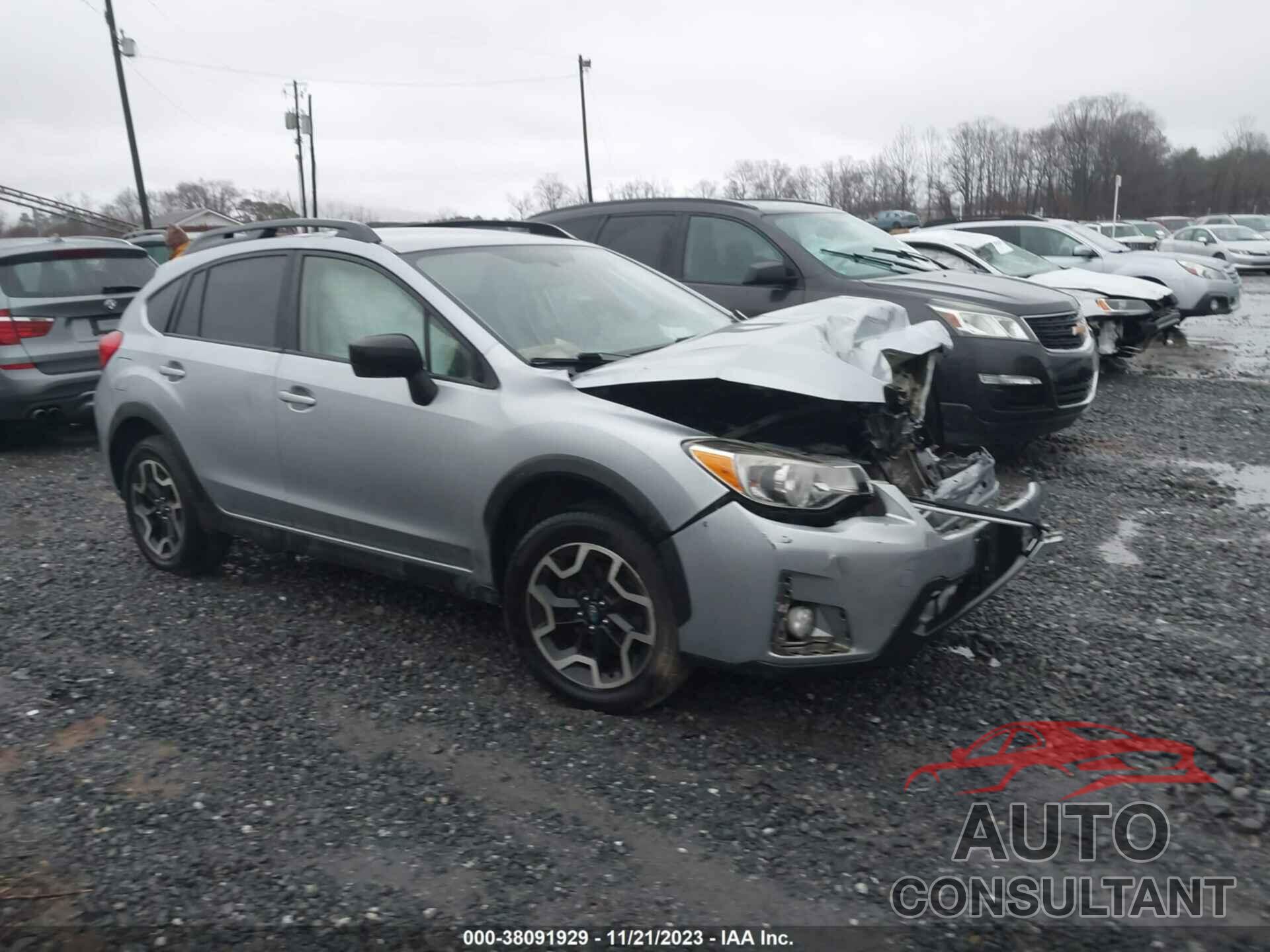 SUBARU CROSSTREK 2016 - JF2GPAAC1GG292592