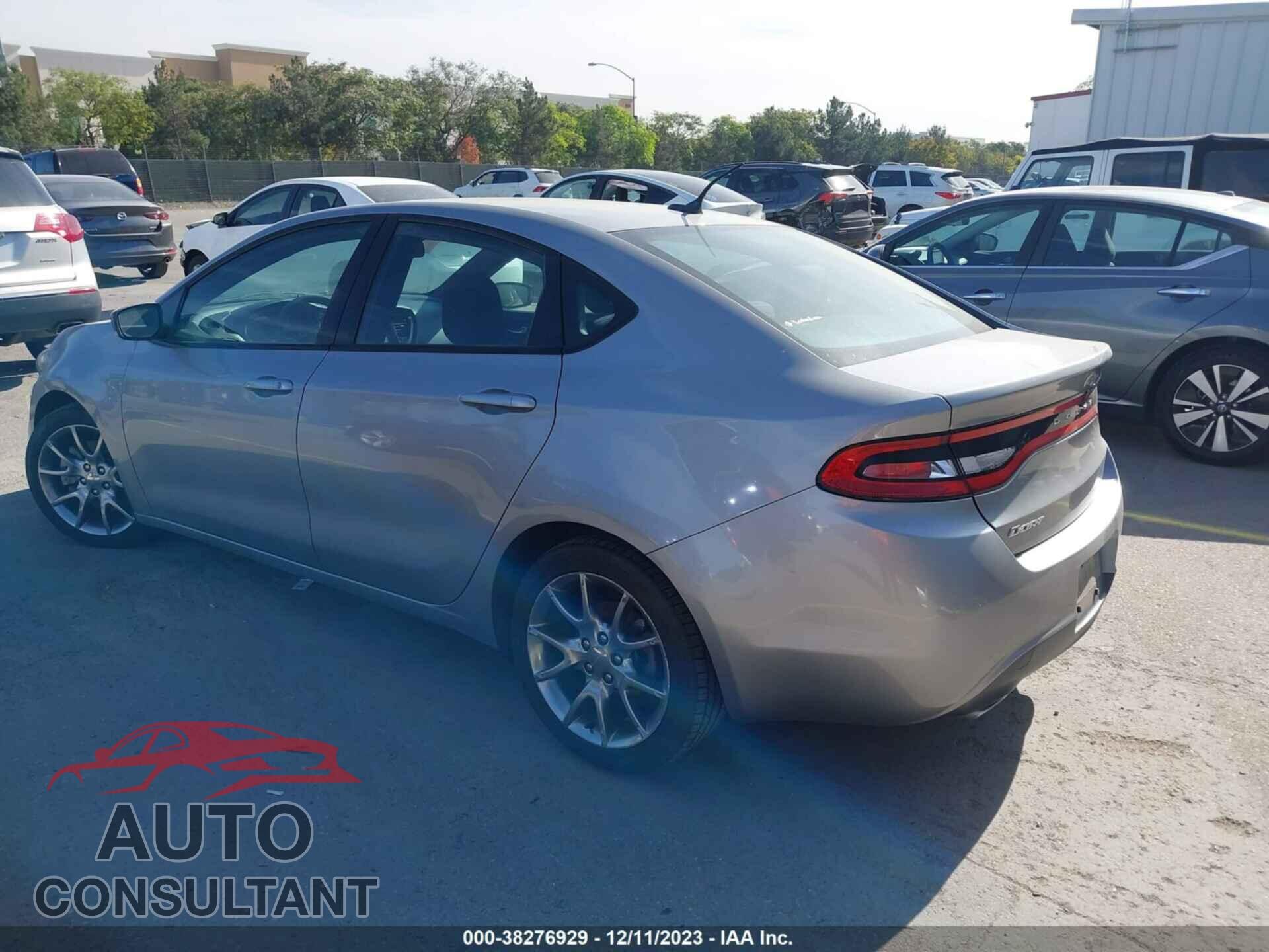 DODGE DART 2015 - 1C3CDFBB2FD267259