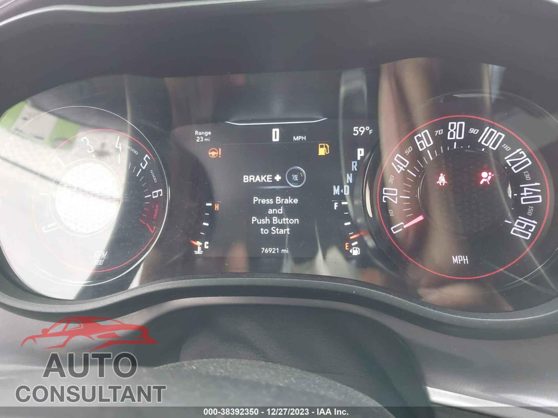 DODGE CHALLENGER 2019 - 2C3CDZAG3KH680044