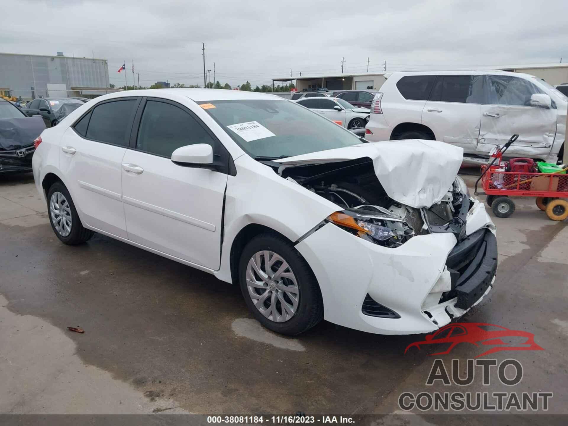 TOYOTA COROLLA 2017 - 2T1BURHEXHC802980