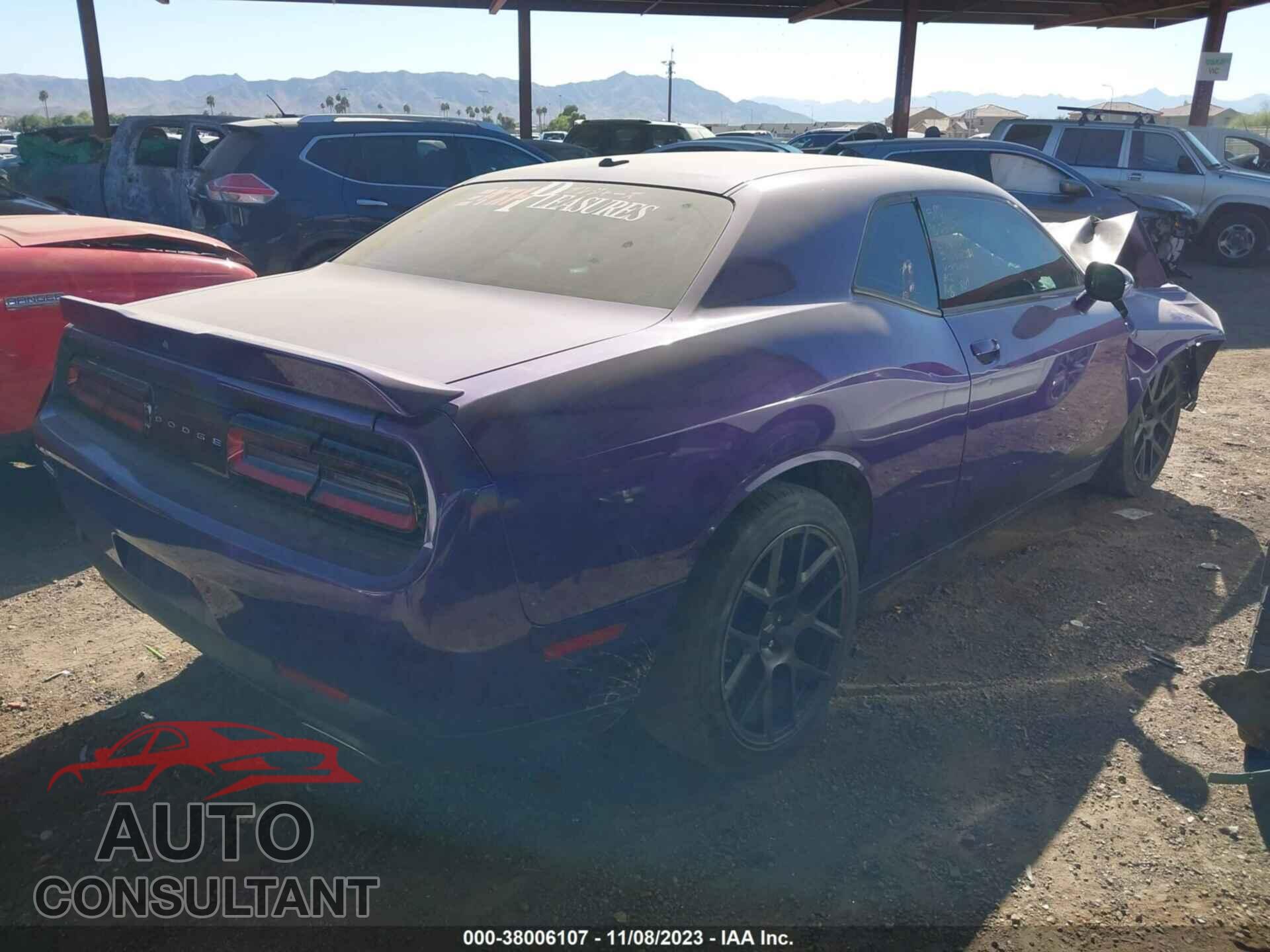 DODGE CHALLENGER 2019 - 2C3CDZAG3KH652115