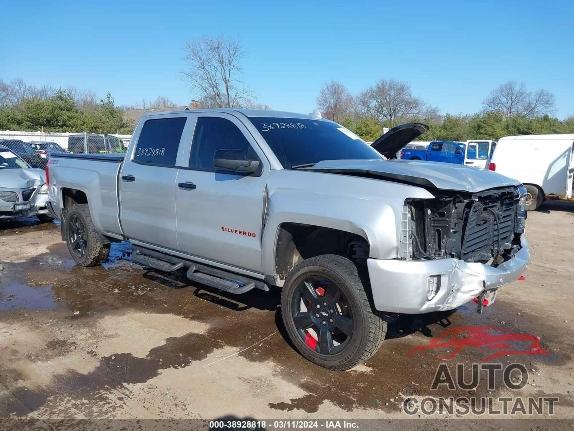 CHEVROLET SILVERADO 1500 2018 - 3GCUKSEC0JG192429