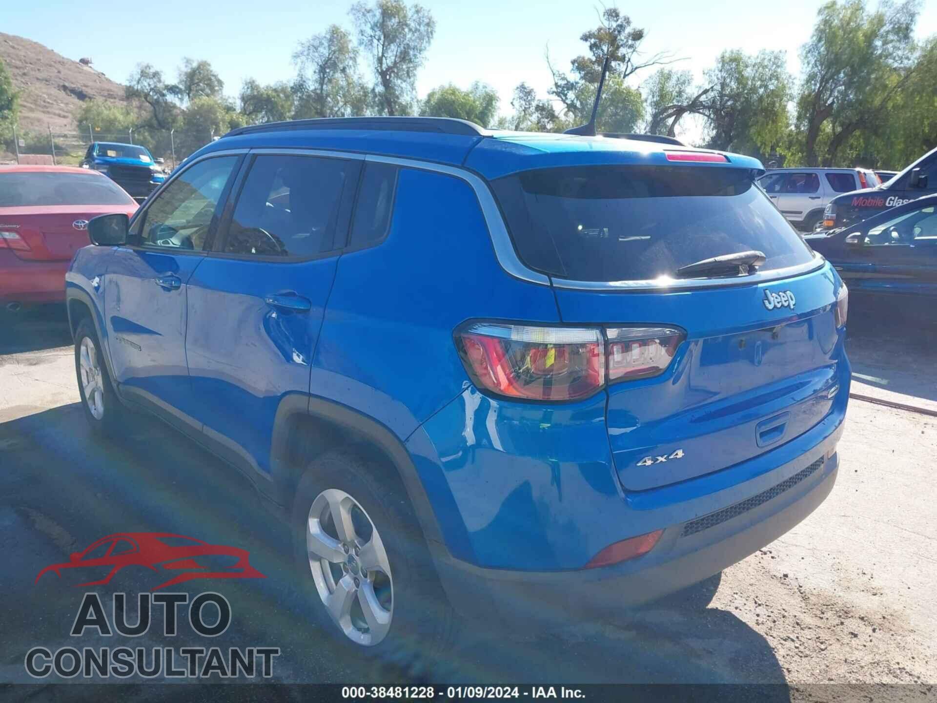 JEEP COMPASS 2019 - 3C4NJDBB6KT713287
