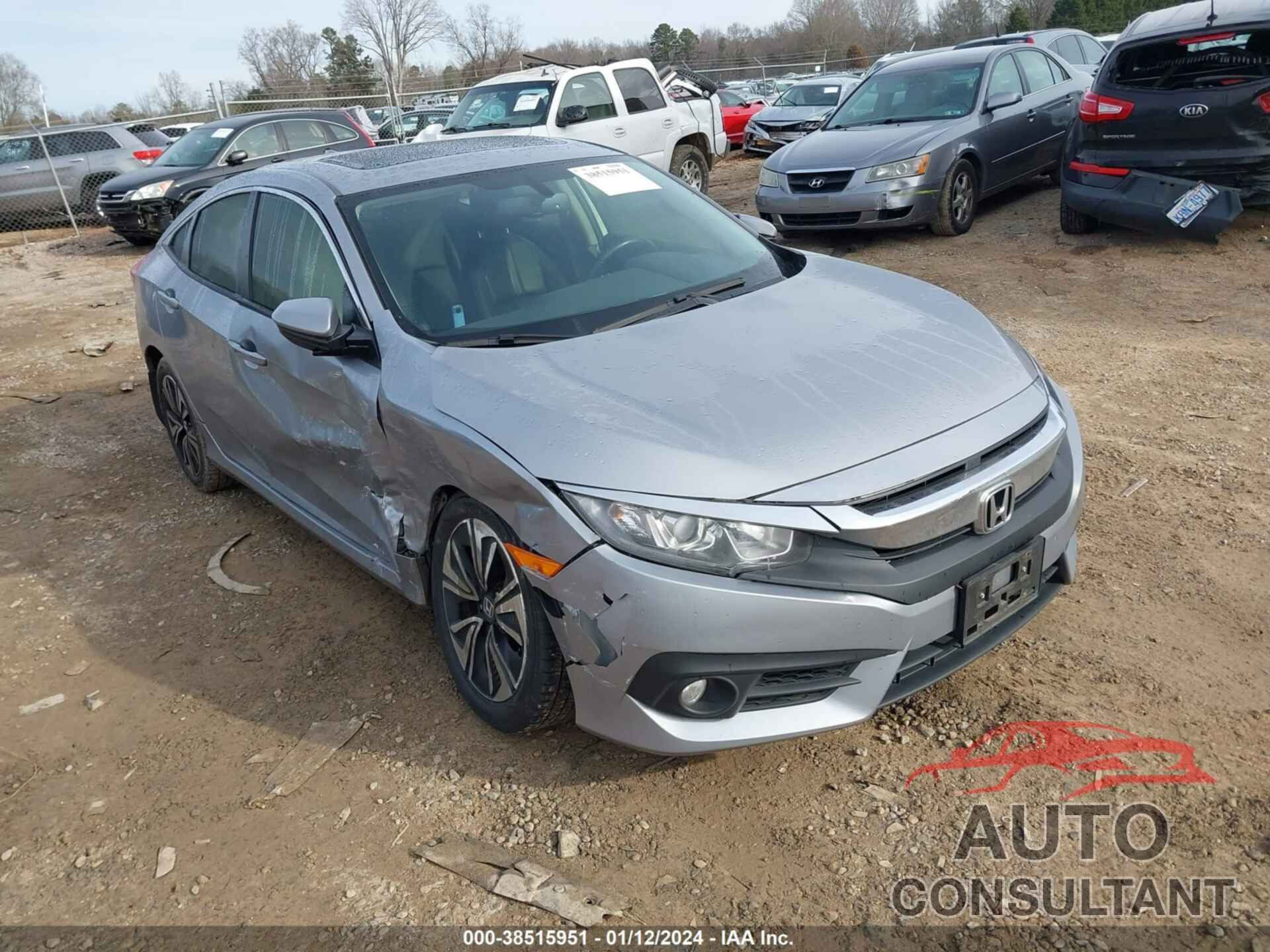 HONDA CIVIC 2018 - JHMFC1F74JX013837