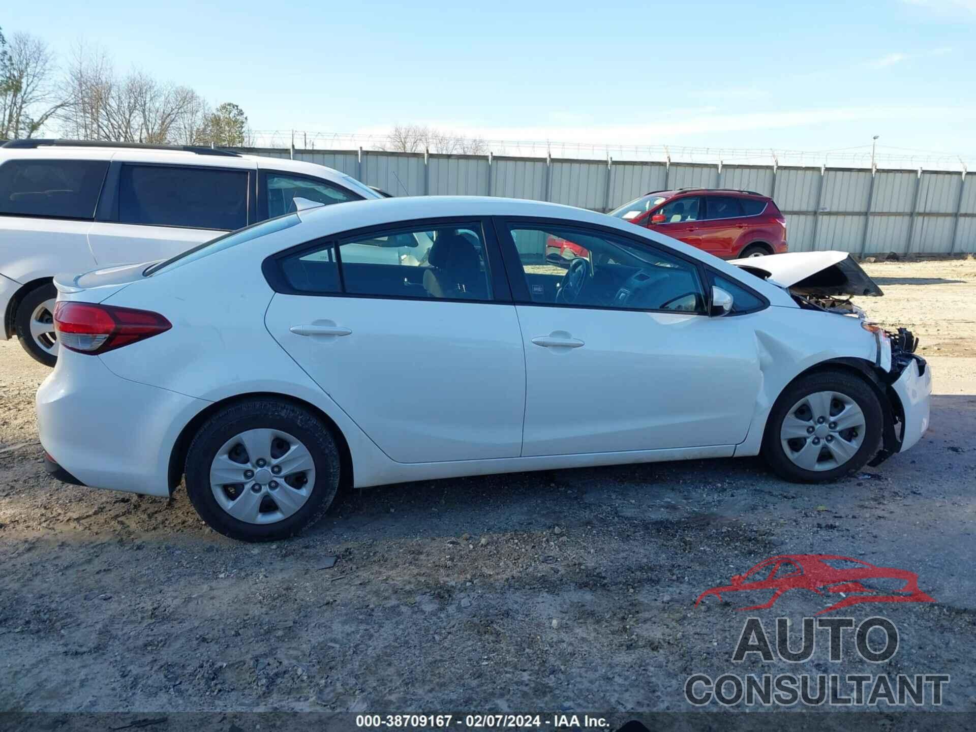 KIA FORTE 2017 - 3KPFL4A70HE150097