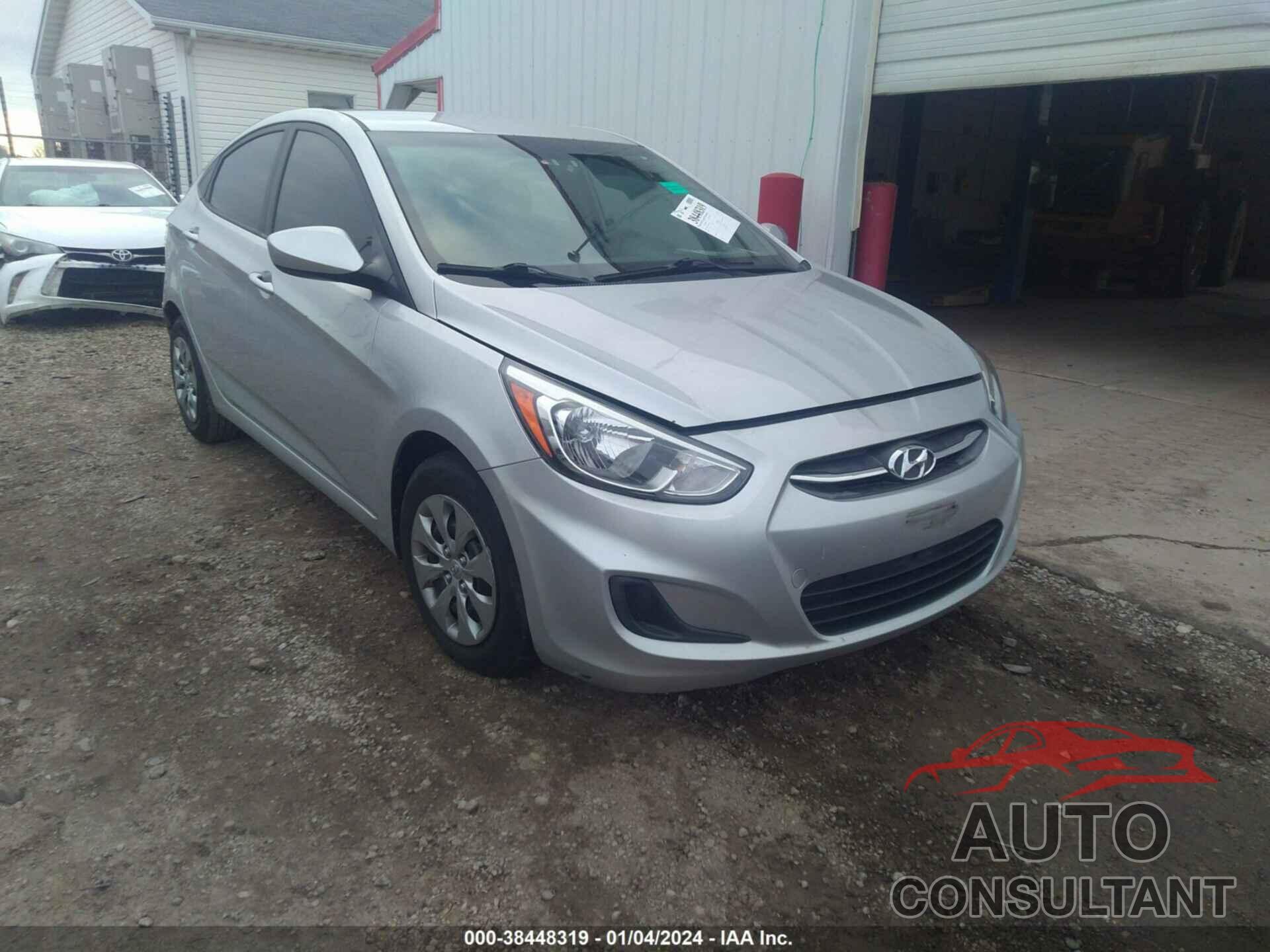 HYUNDAI ACCENT 2017 - KMHCT4AE1HU169594