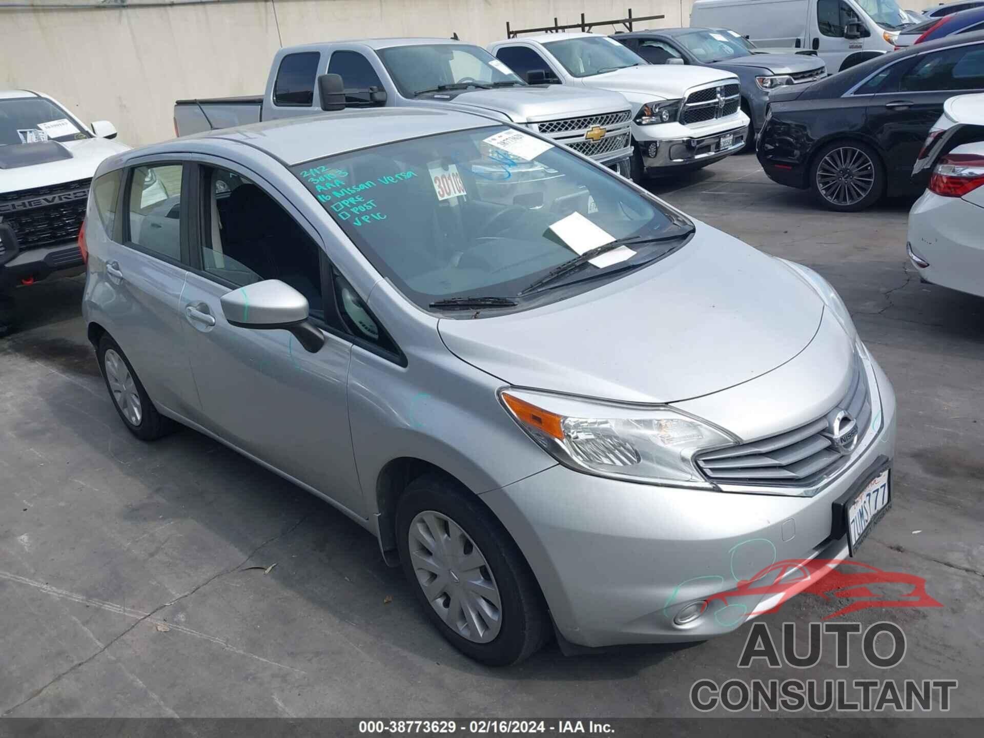 NISSAN VERSA NOTE 2016 - 3N1CE2CPXGL392200