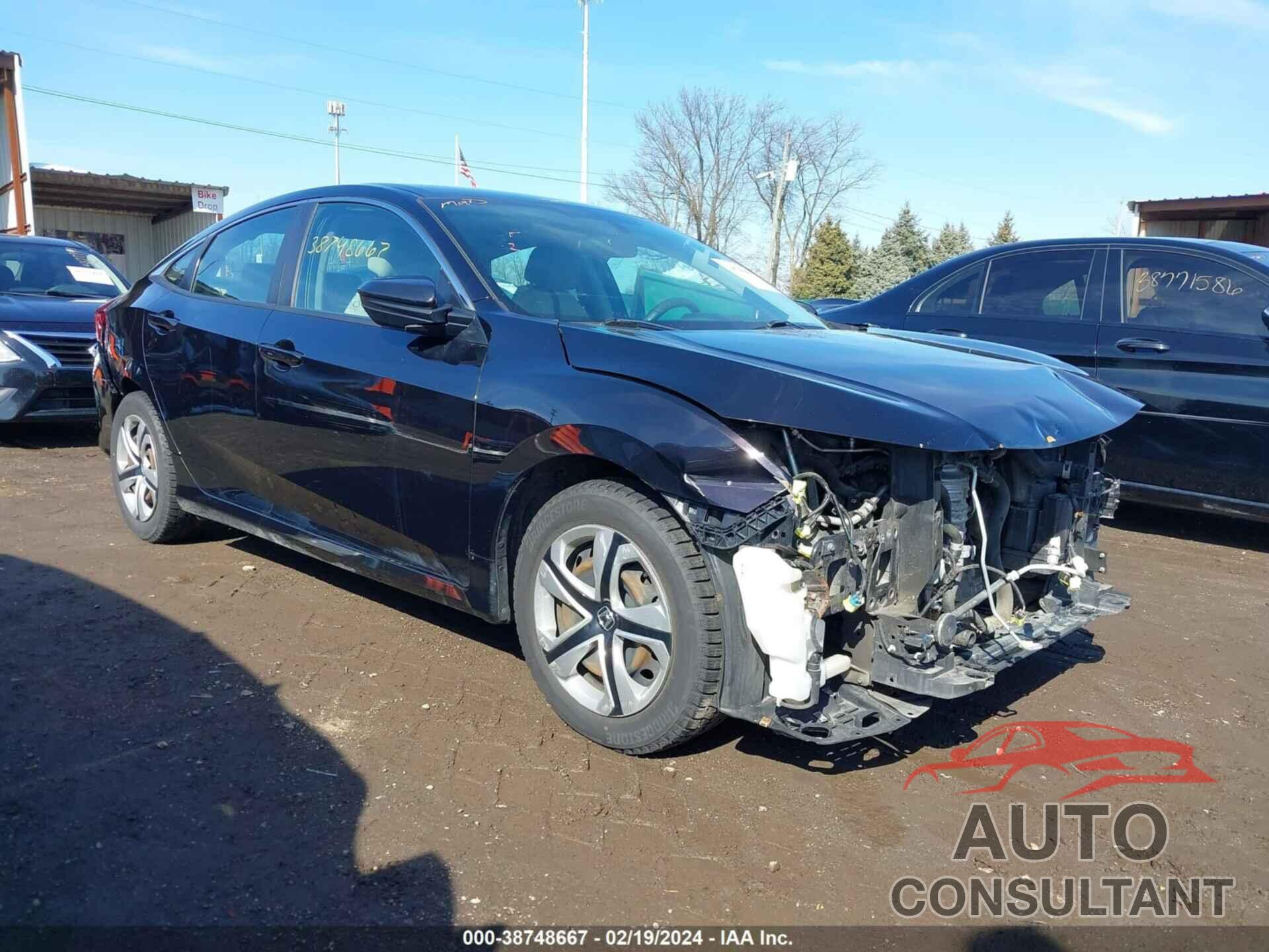 HONDA CIVIC 2016 - 19XFC2F58GE012494