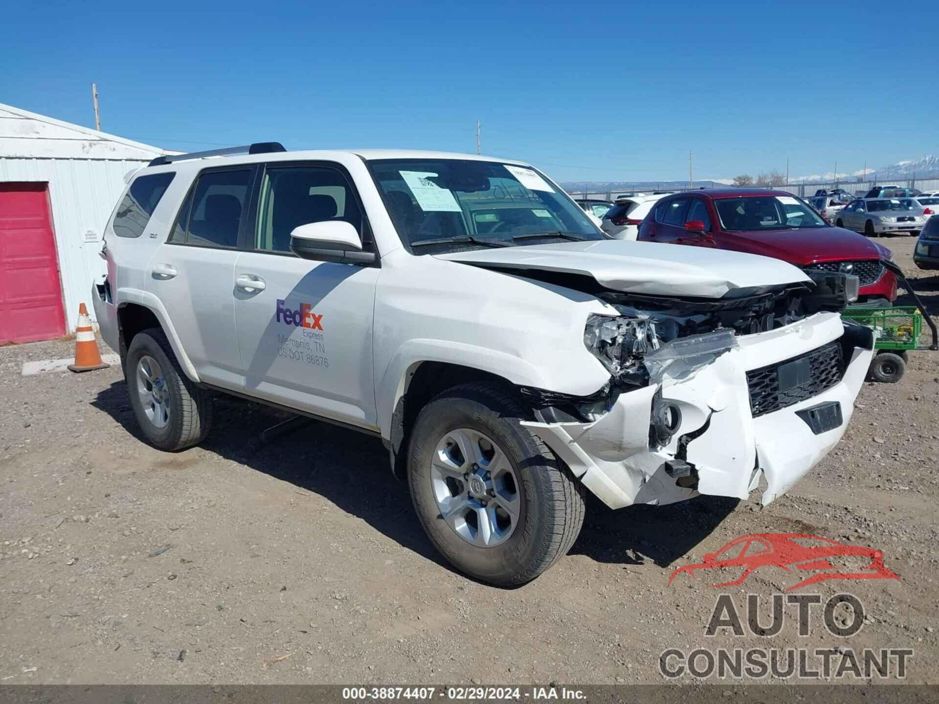 TOYOTA 4RUNNER 2023 - JTEMU5JR2P6157273