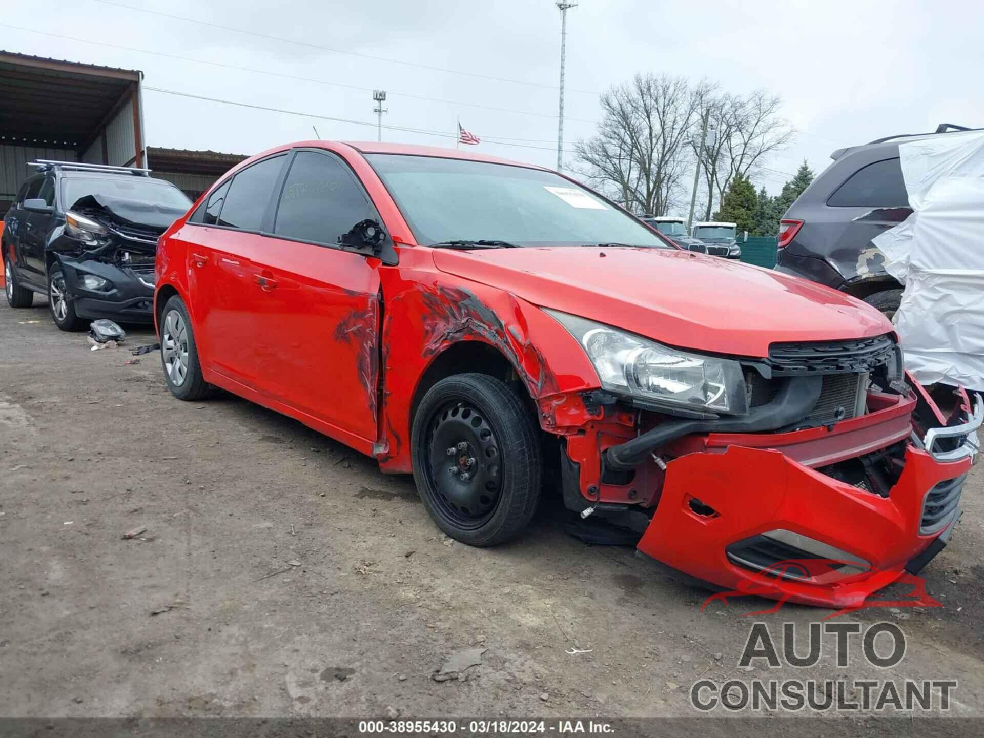 CHEVROLET CRUZE LIMITED 2016 - 1G1PC5SH8G7135999